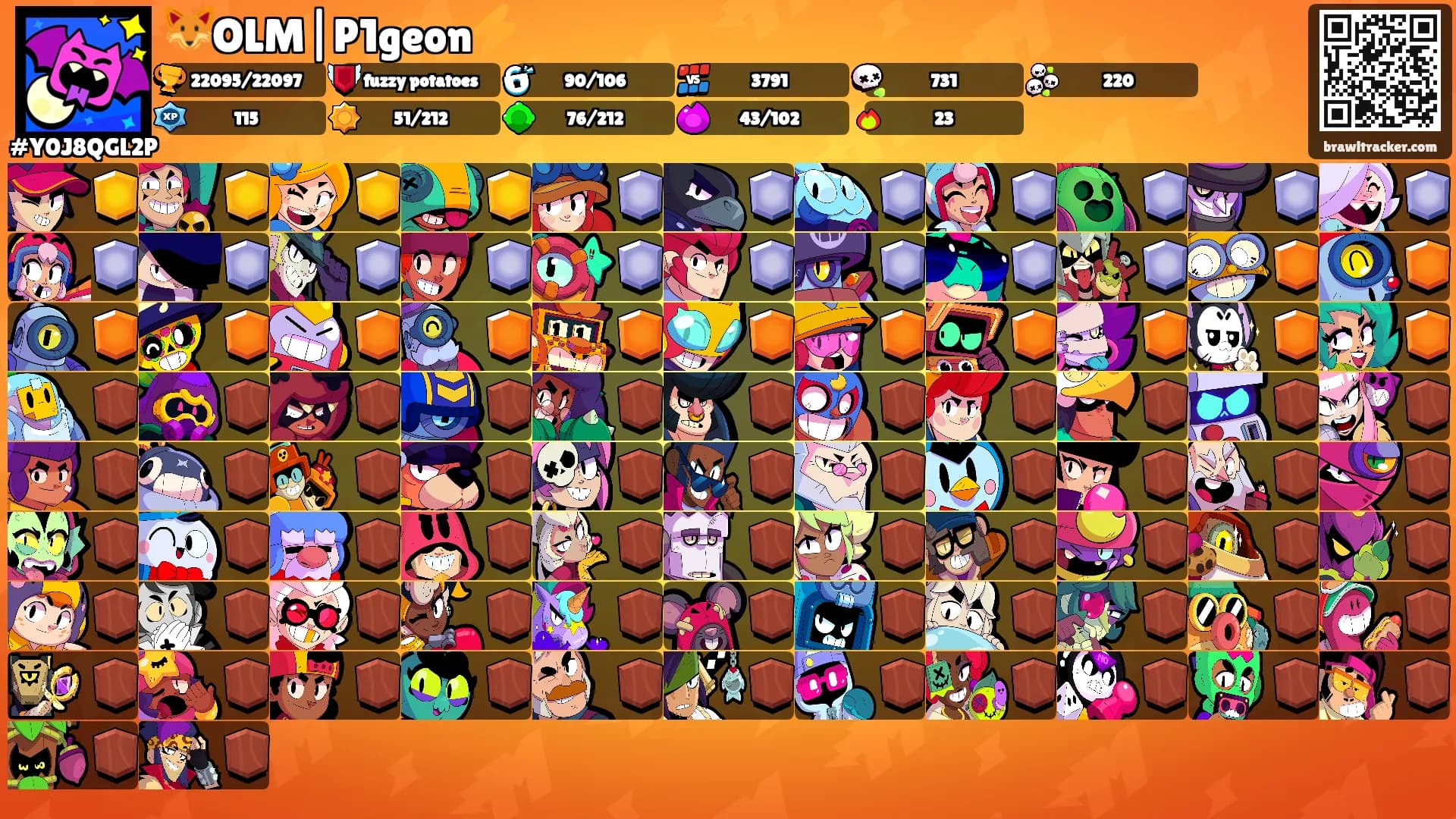 🦊OLM|P1geon⚡️'s Ranks