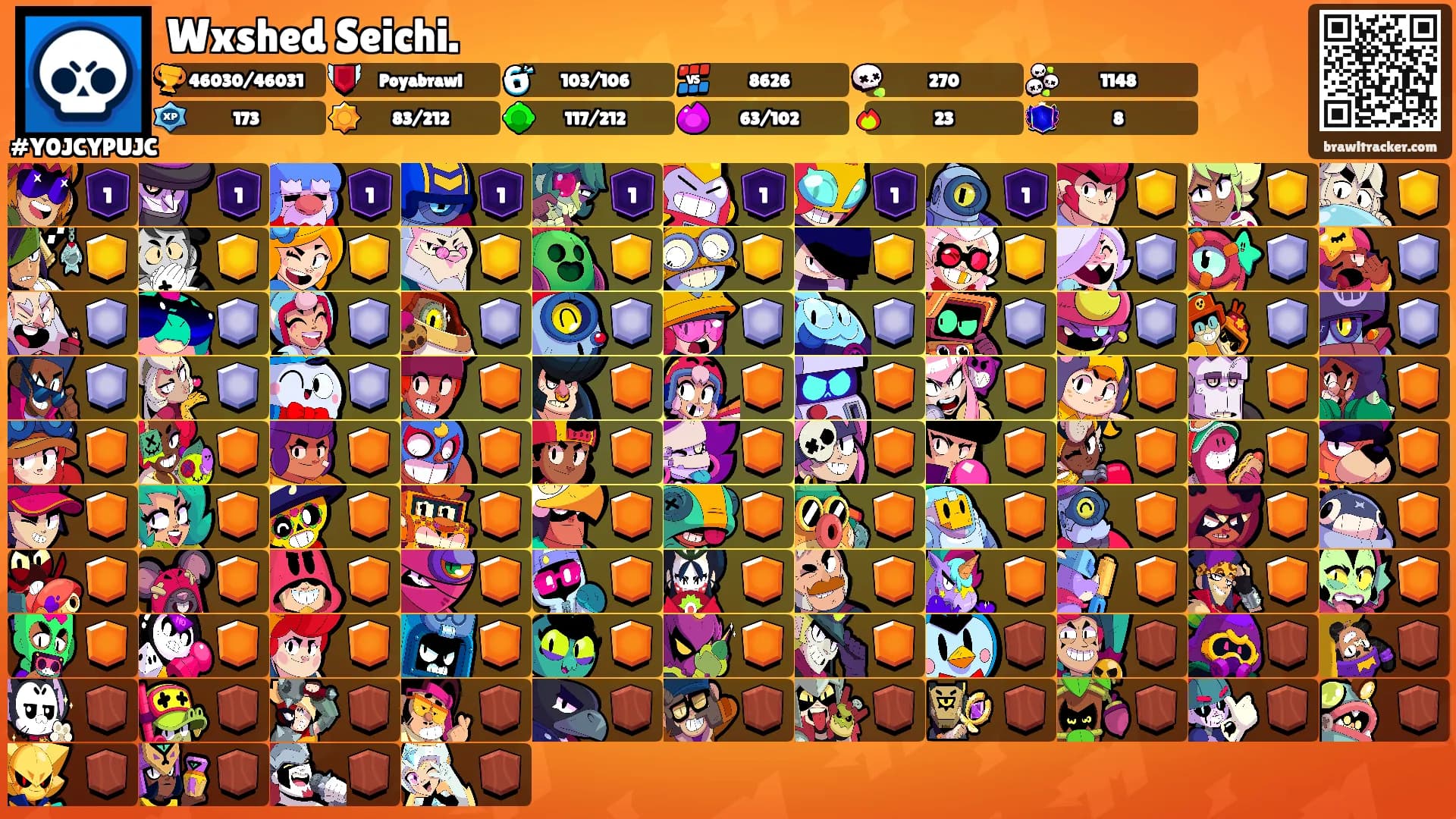 Wxshed Seichi.'s Ranks