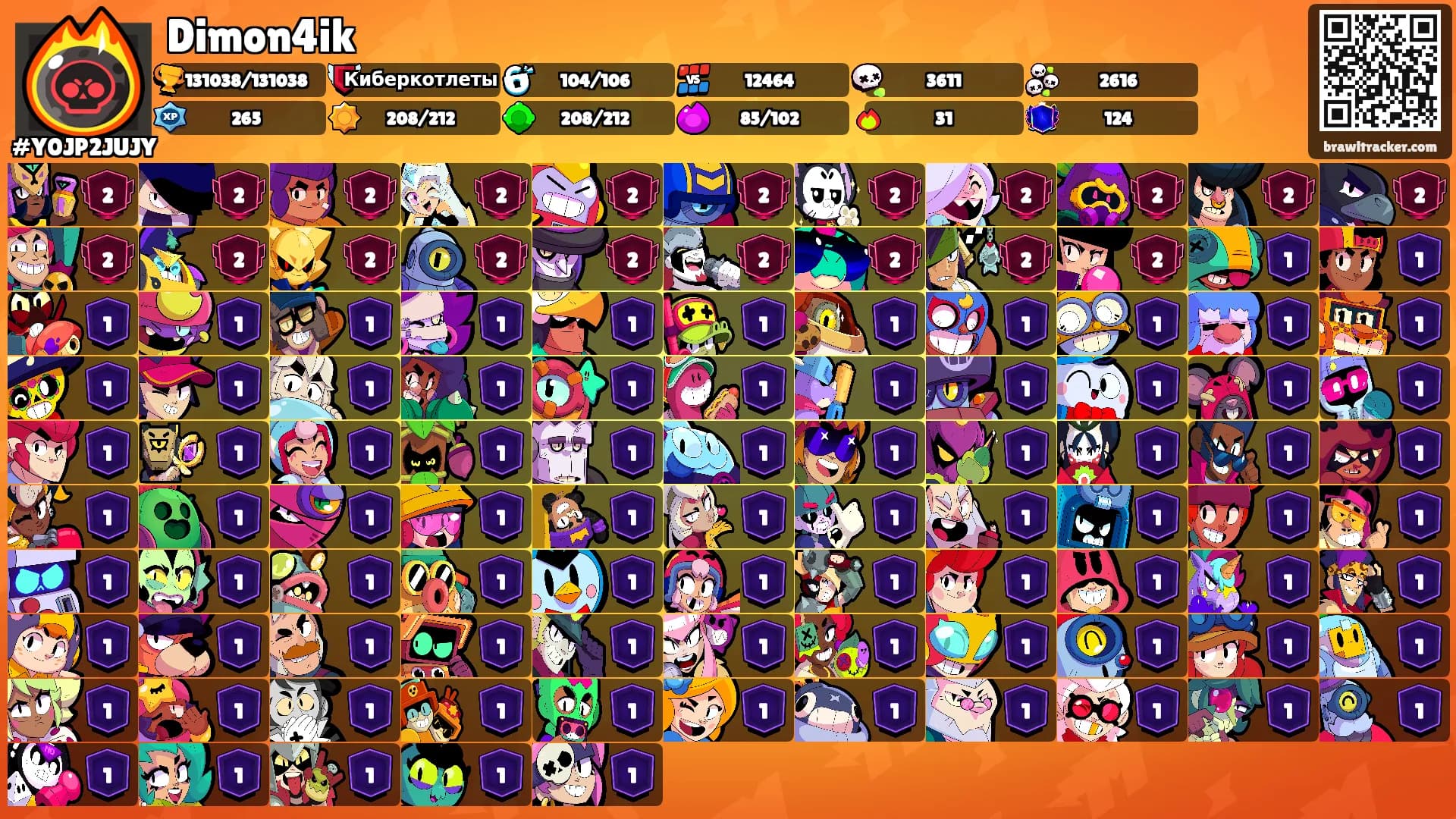 Dimon4ik's Ranks