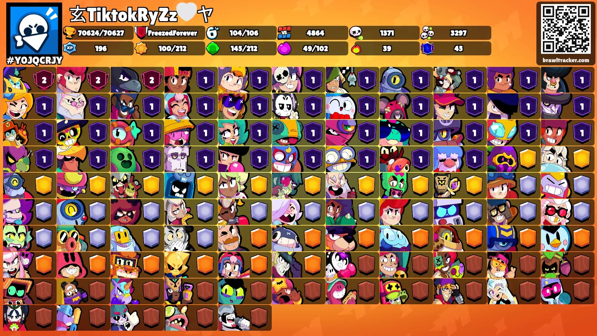 玄TiktokRyZz🤍ヤ's Ranks
