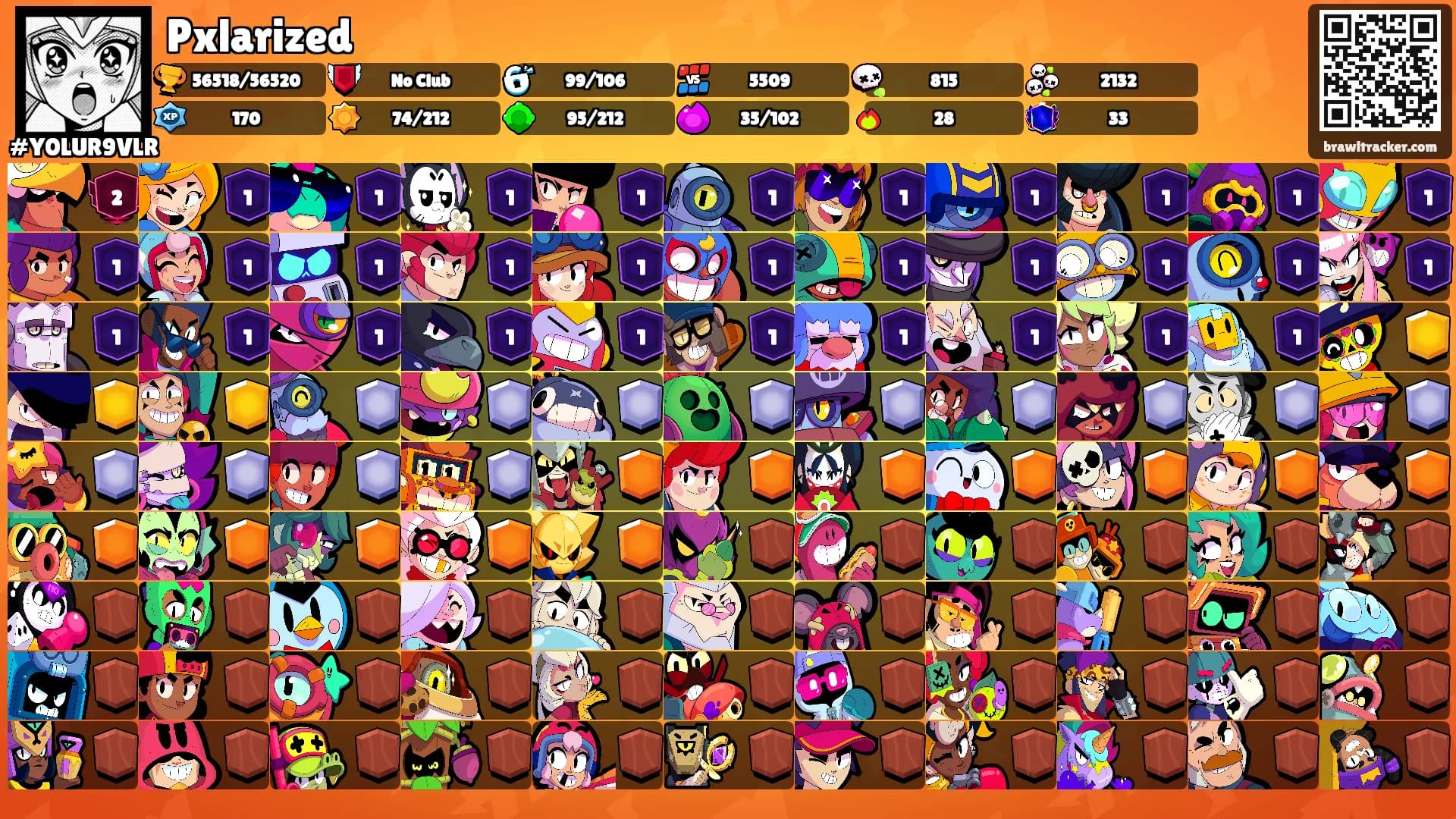 Pxlarized's Ranks