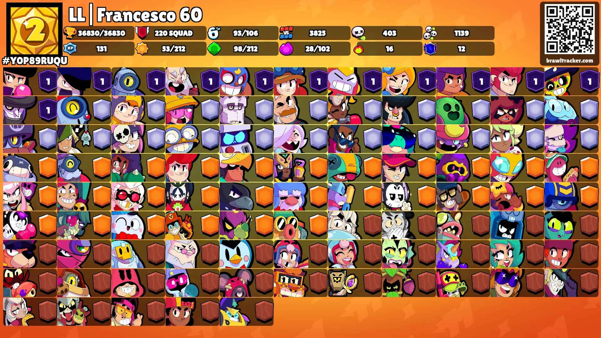 LL|Francesco 60's Ranks