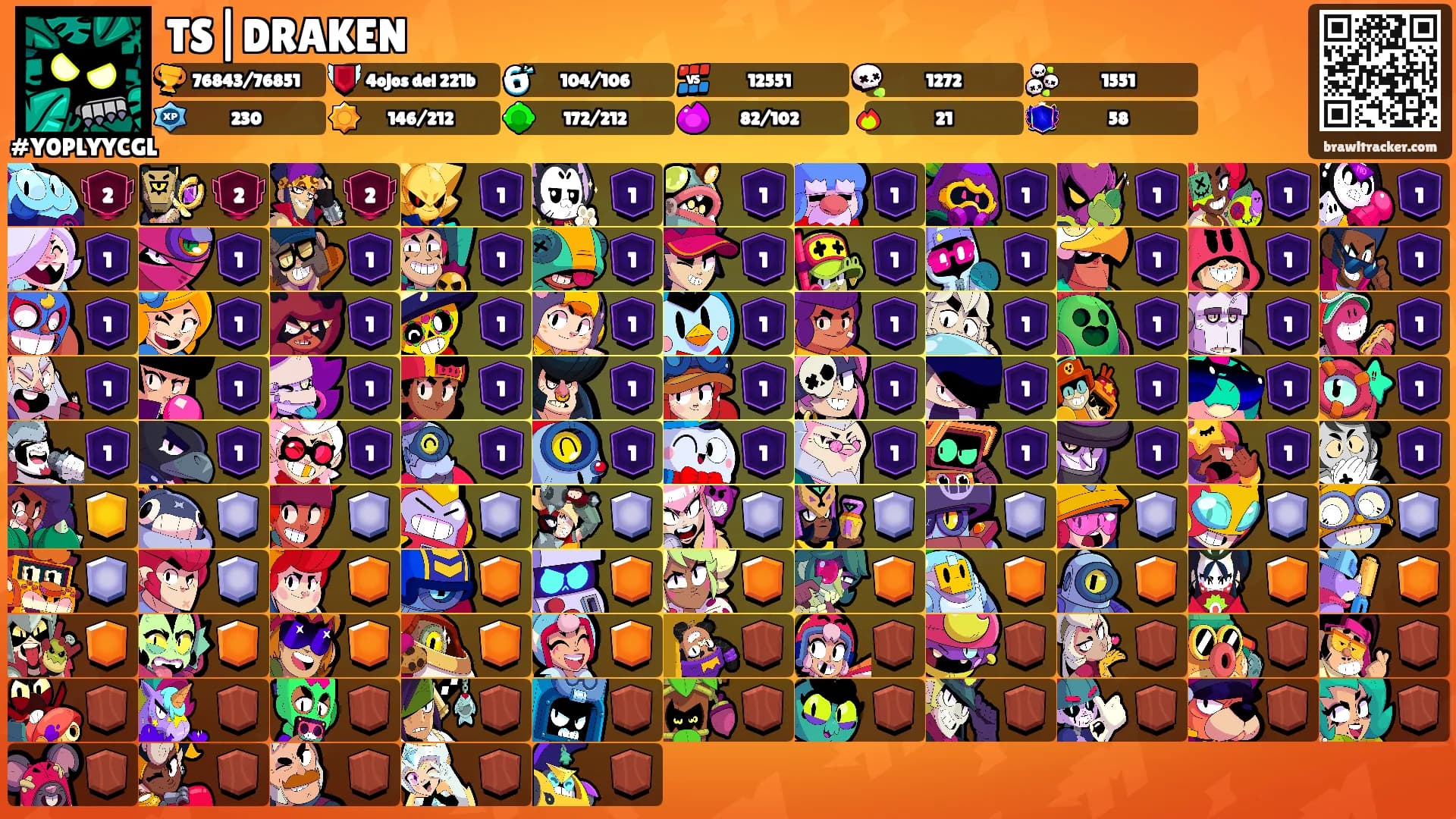 TS|DRAKEN's Ranks