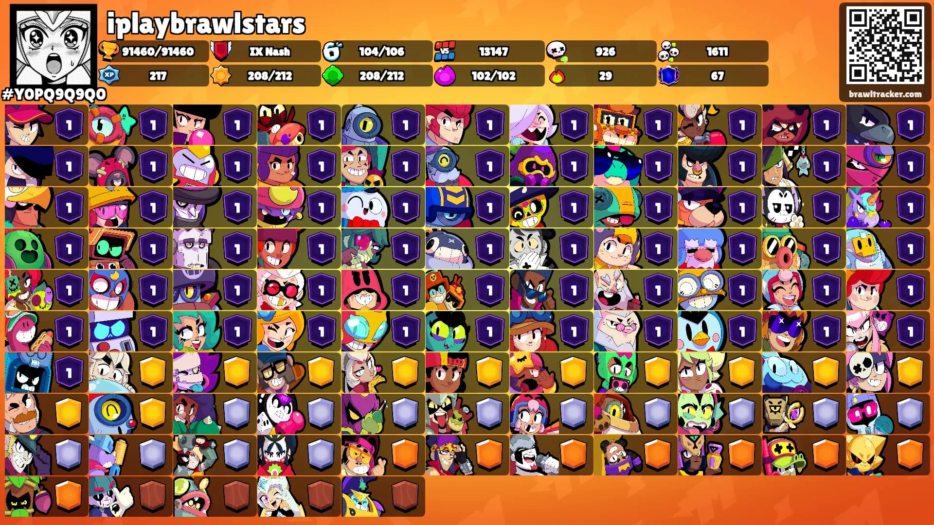 iplaybrawlstars's Ranks