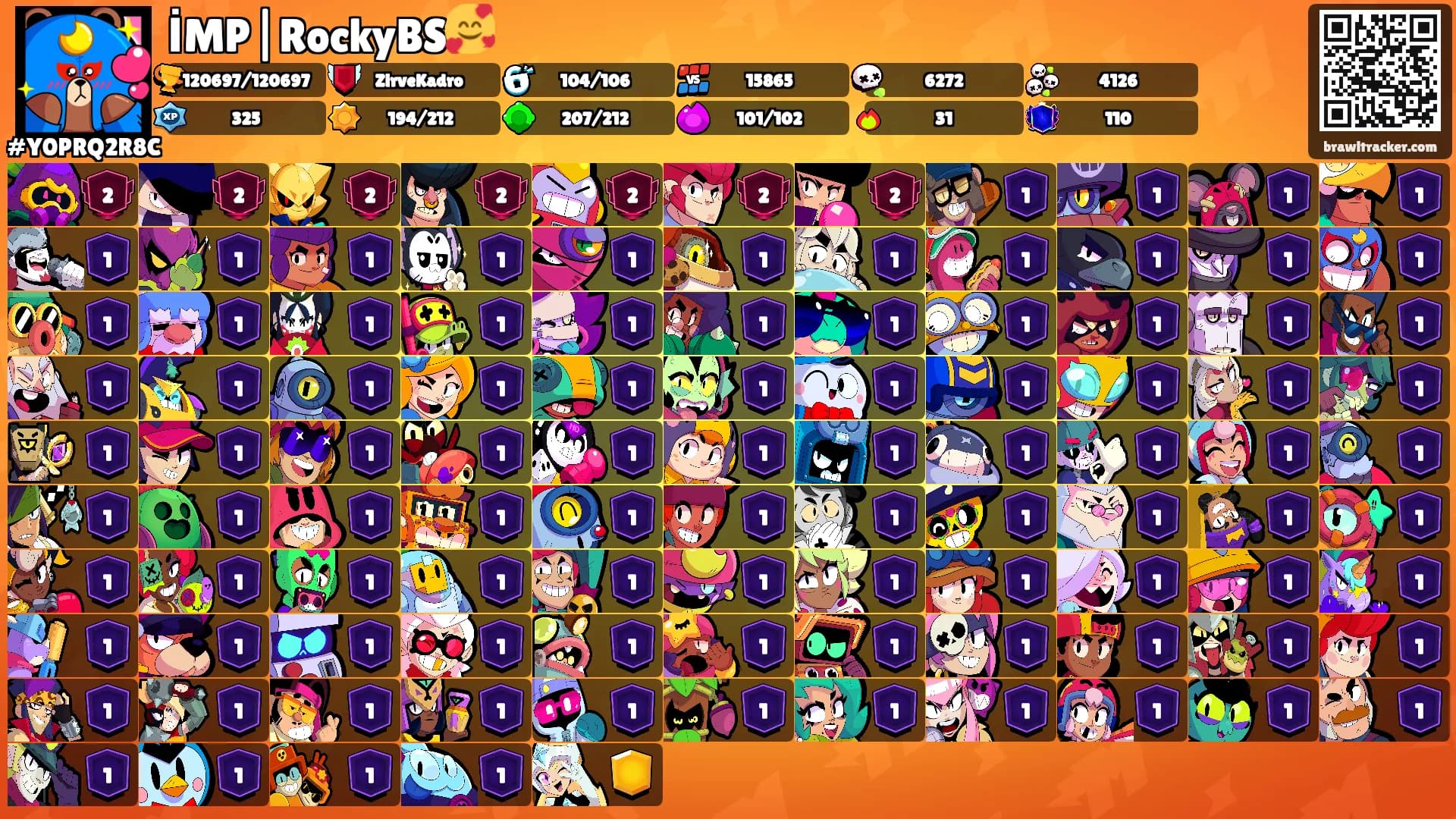 İMP|RockyBS🥰's Ranks