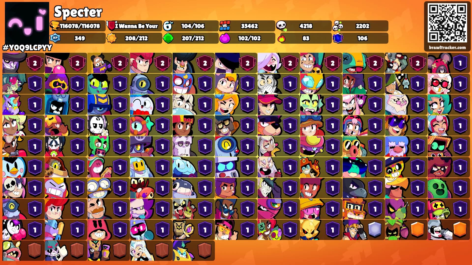 Specter's Ranks