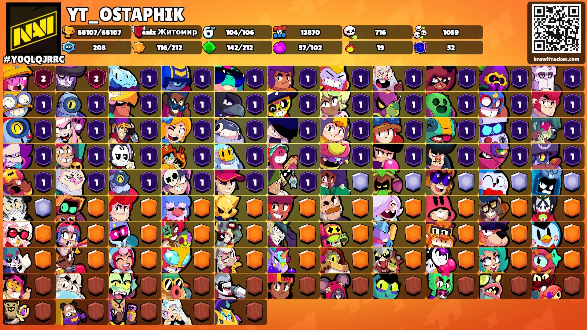 YT_OSTAPHIK's Ranks