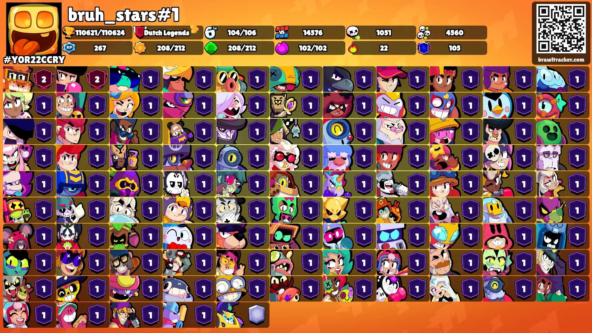 bruh_stars#1's Ranks