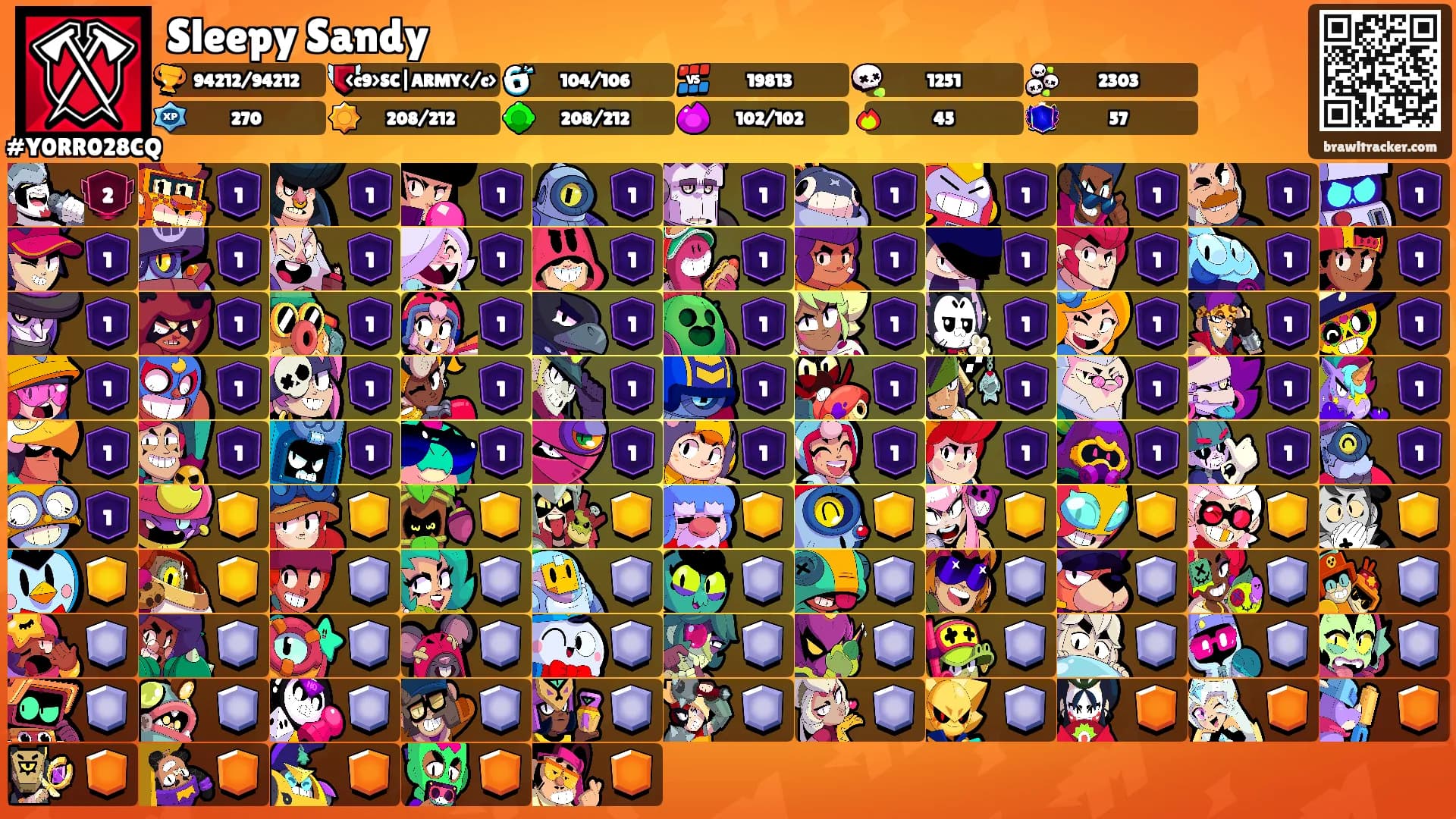 Sleepy Sandy's Ranks