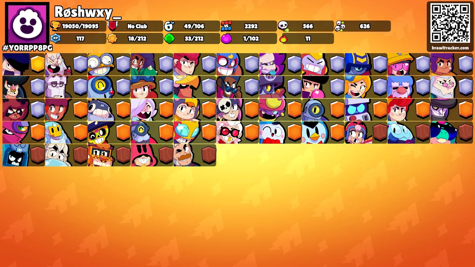 Røshwxy_'s Ranks