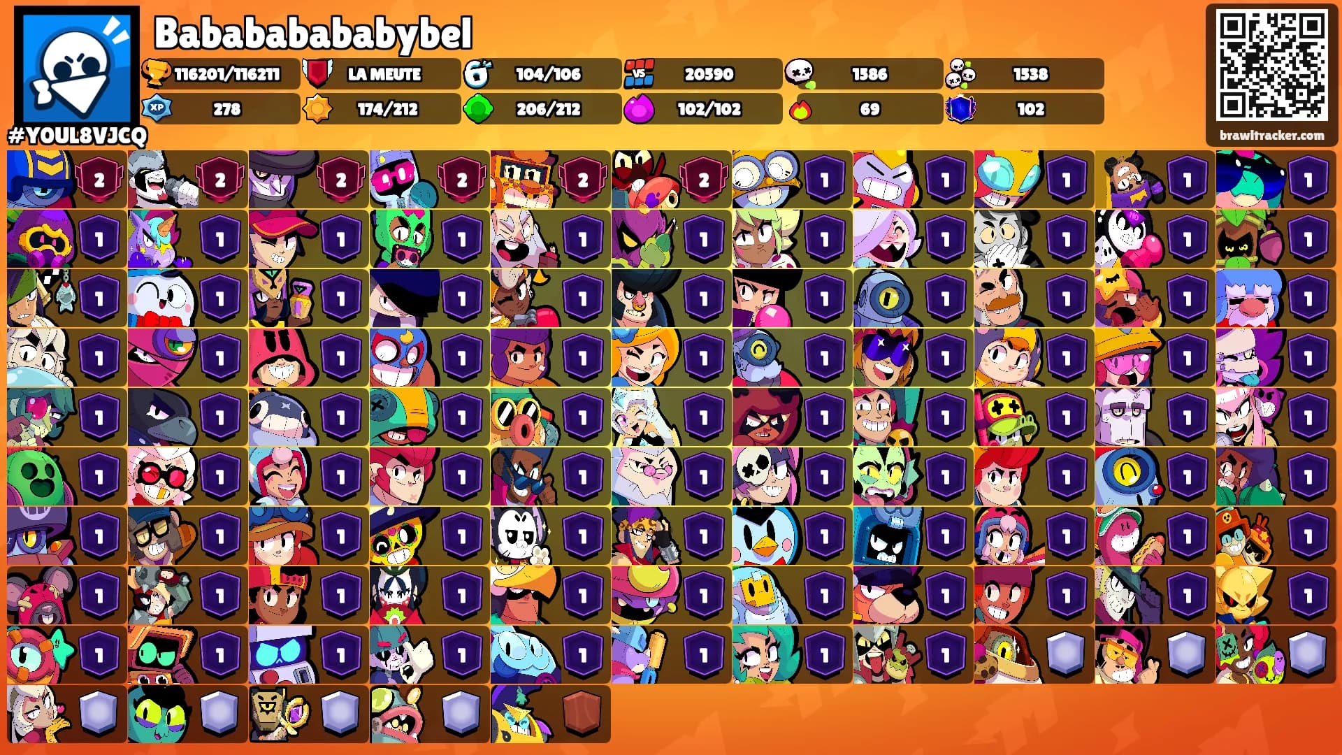 Babababababybel's Ranks