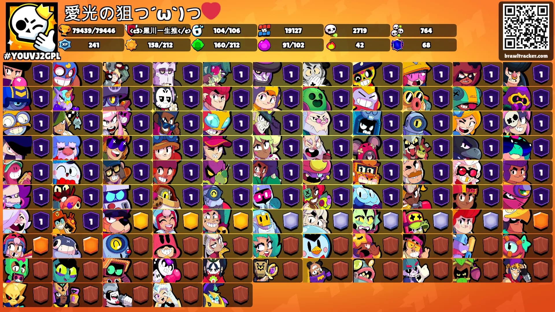 愛光の狙つ´ω`)つ❤️'s Ranks