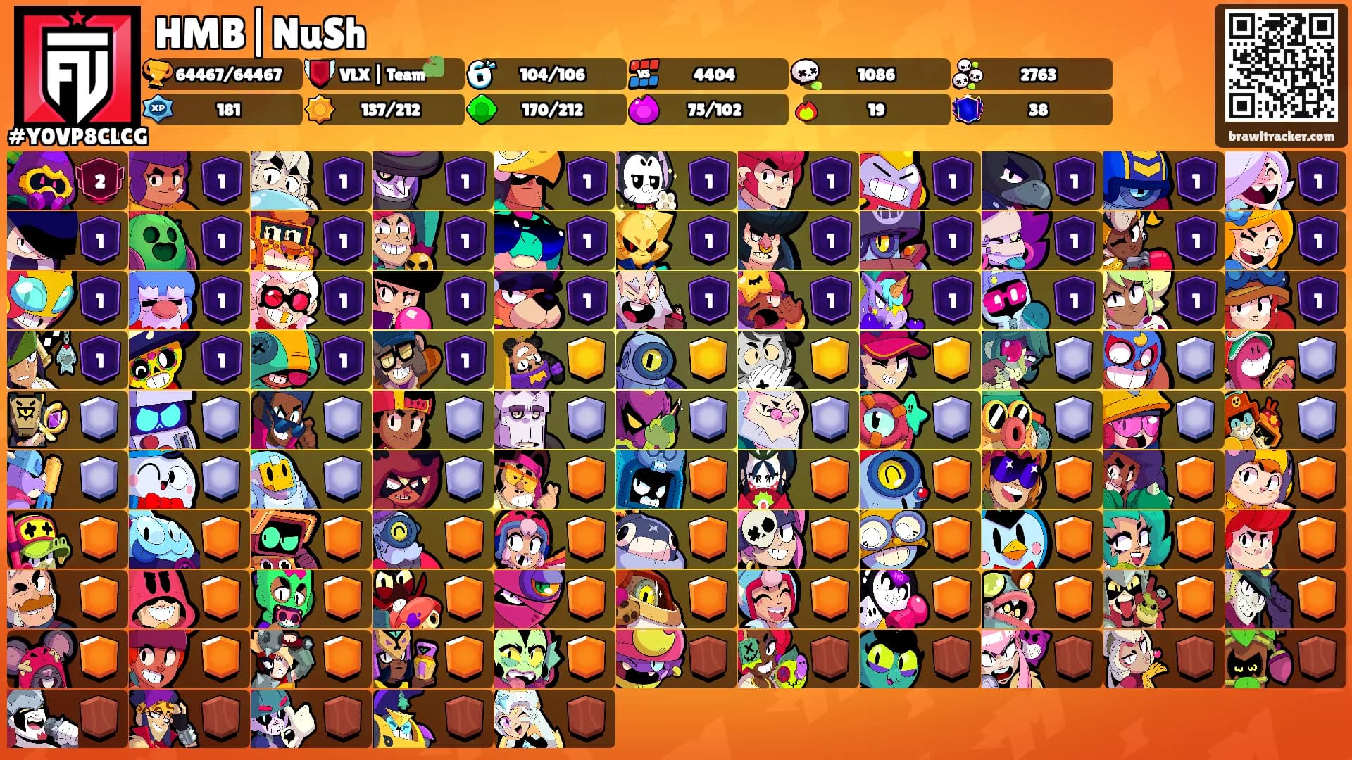HMB|NuSh's Ranks