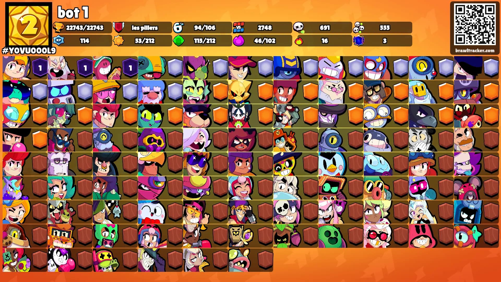 bot 1's Ranks