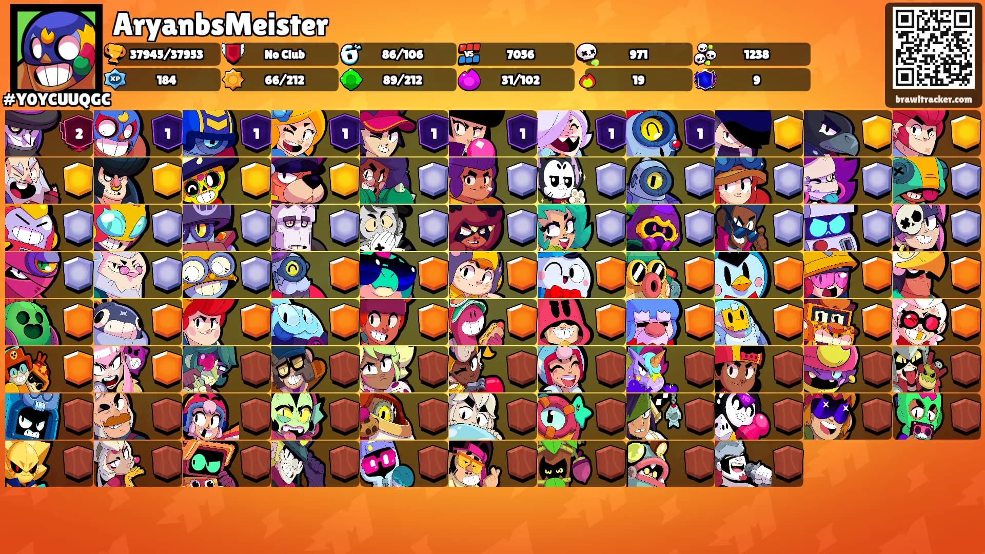 AryanbsMeister's Ranks