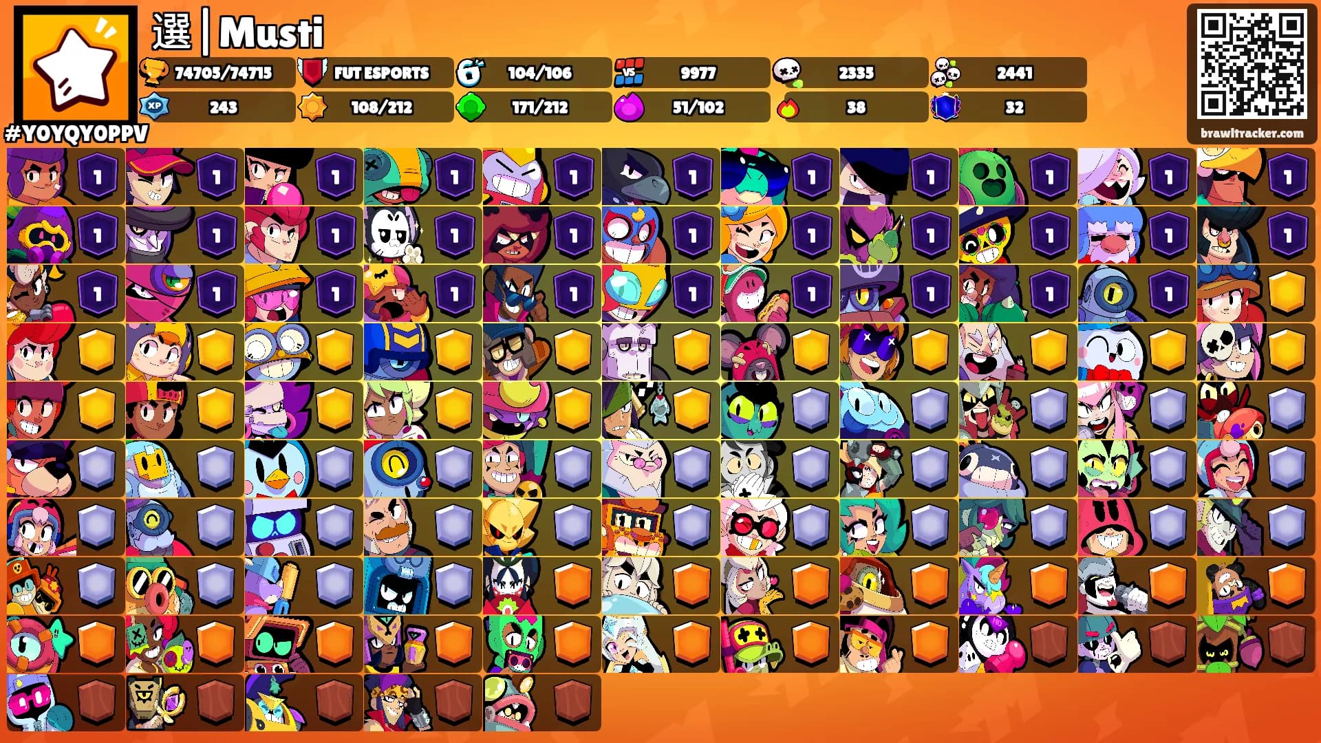 選|Musti's Ranks