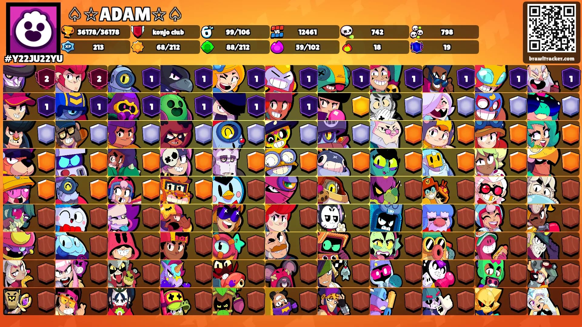♤☆ADAM☆♤'s Ranks