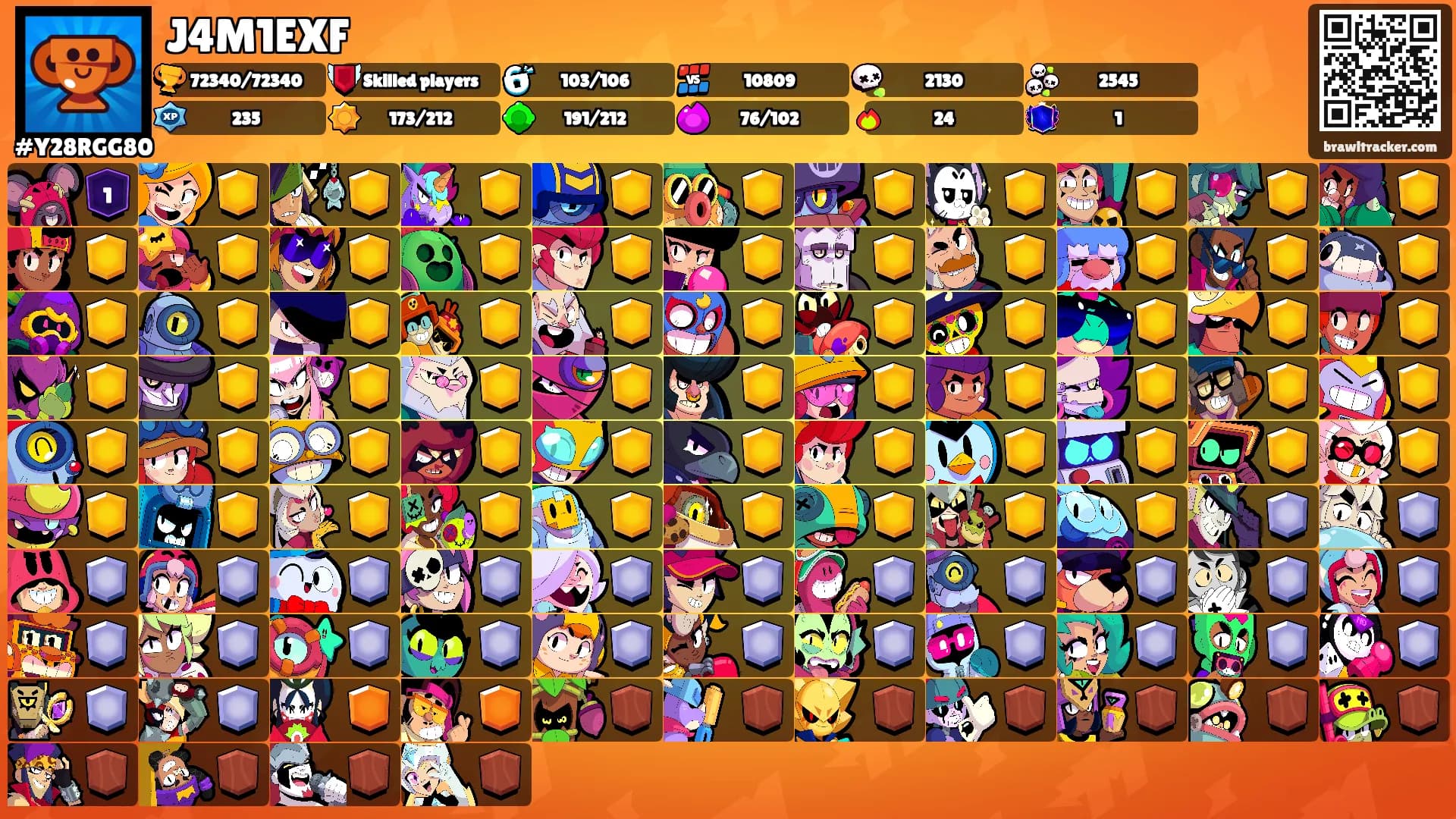 J4M1EXF's Ranks