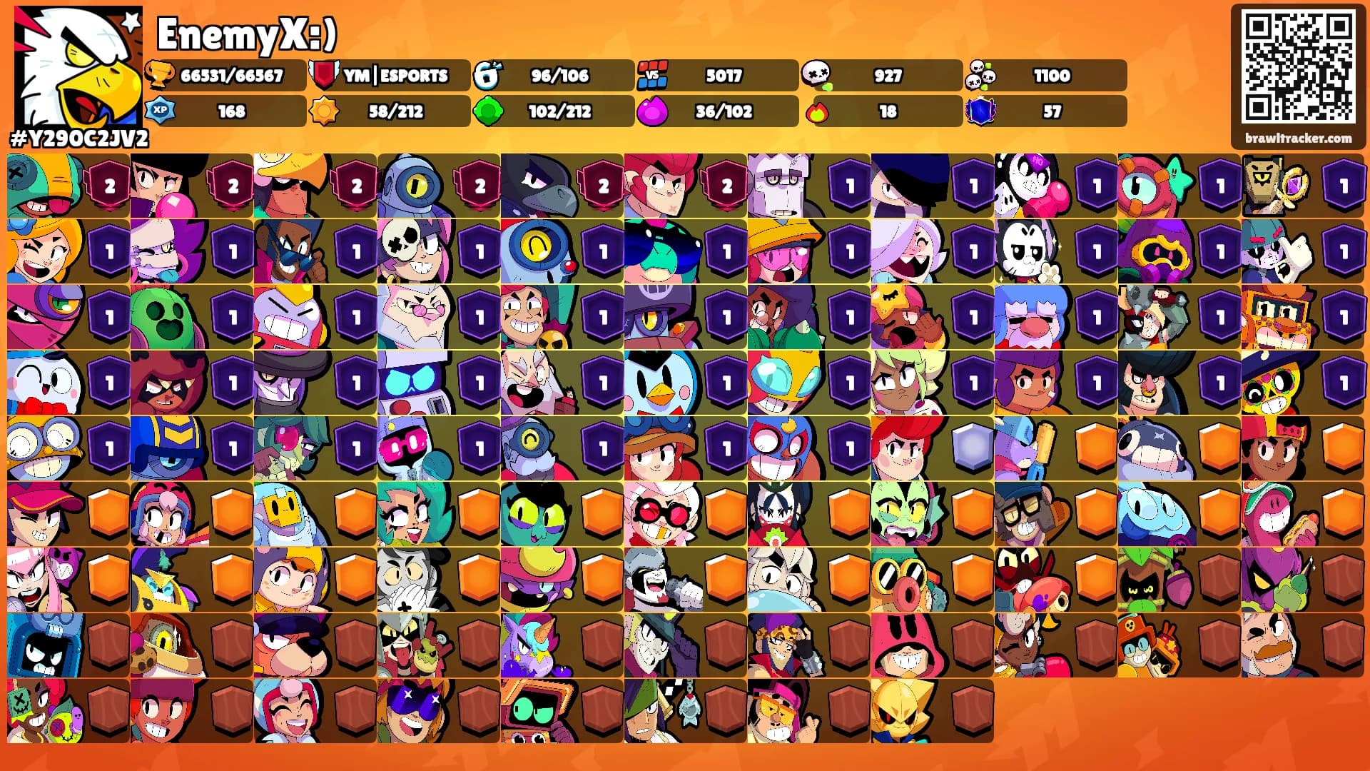 EnemyX:)'s Ranks