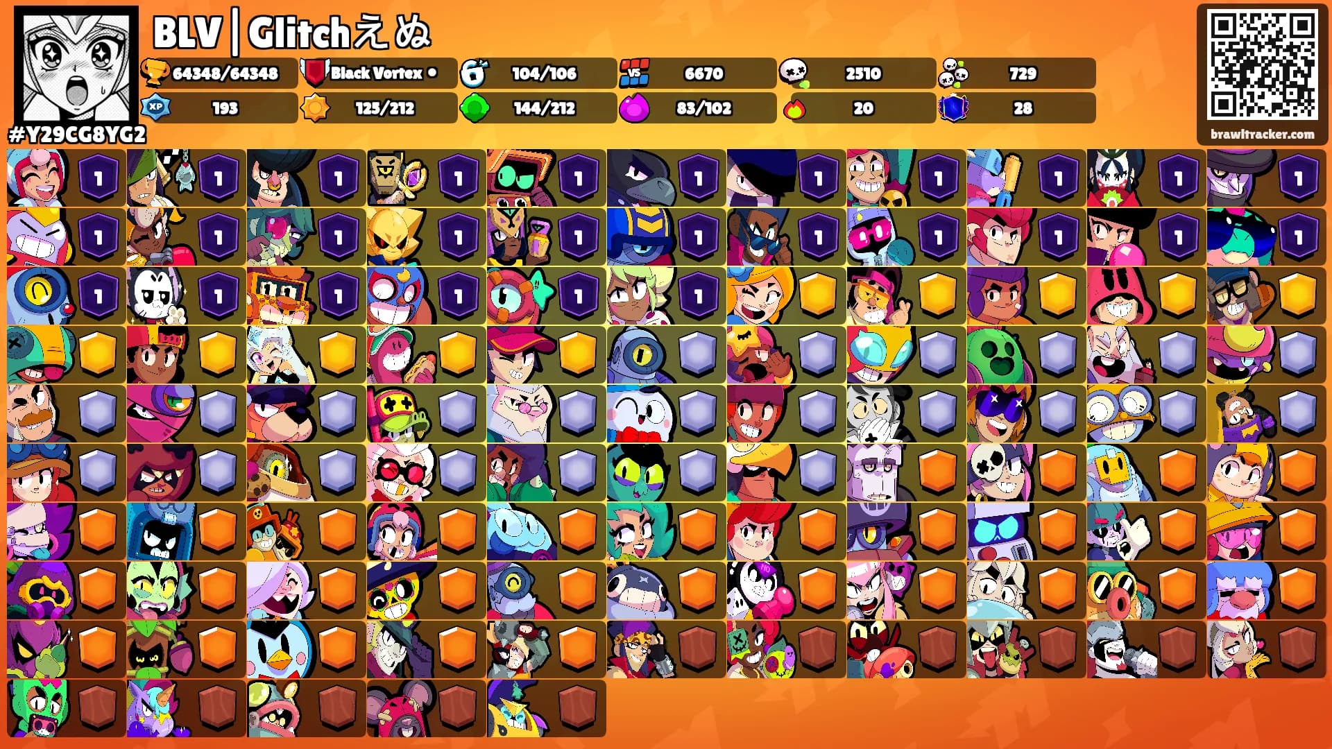 BLV|Glitchえぬ's Ranks