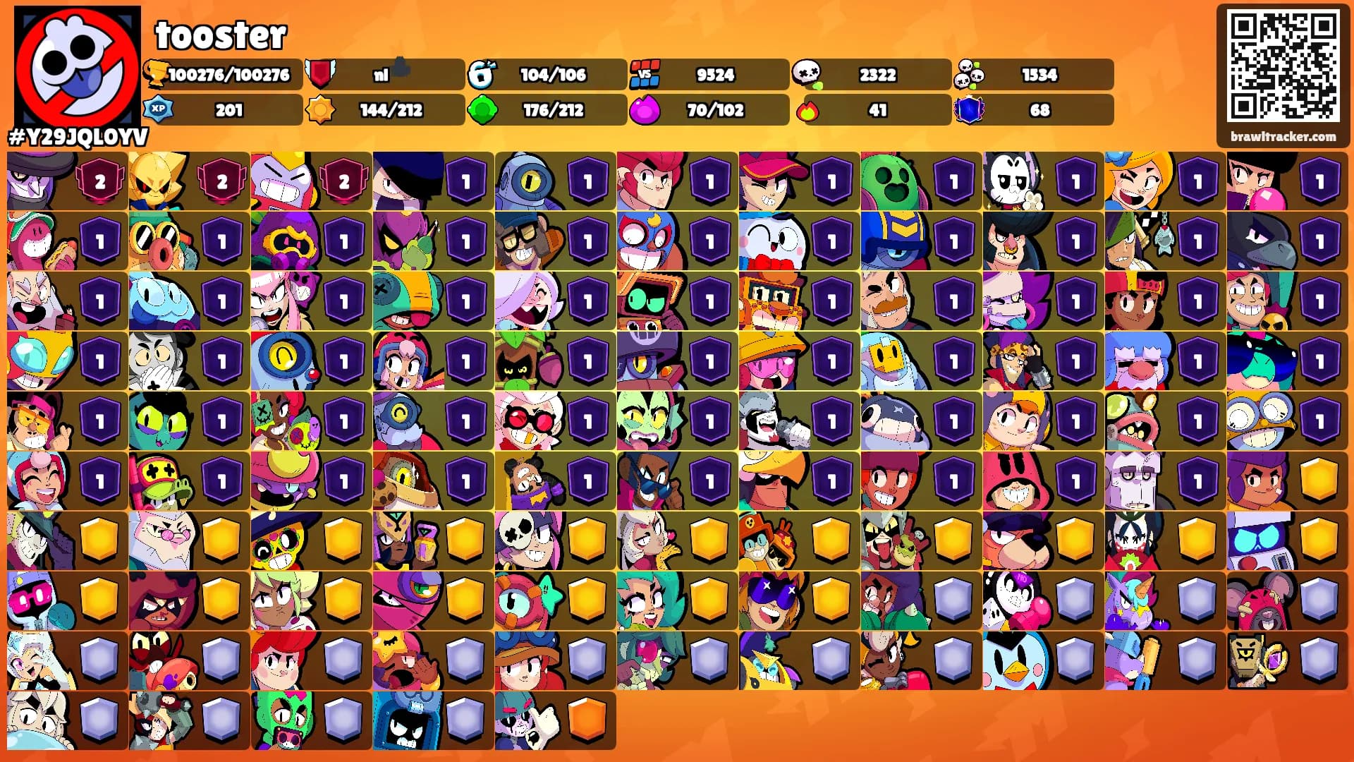 tooster's Ranks