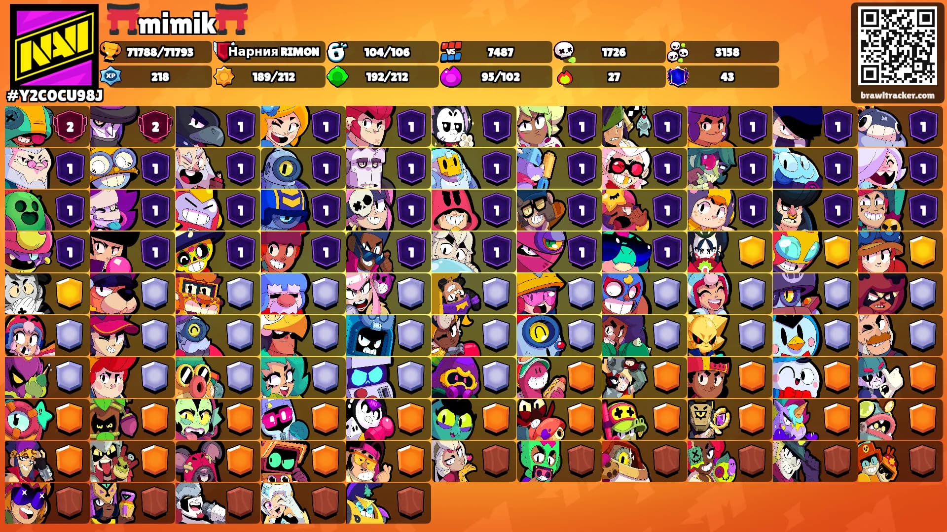 ⛩️mimik⛩️'s Ranks