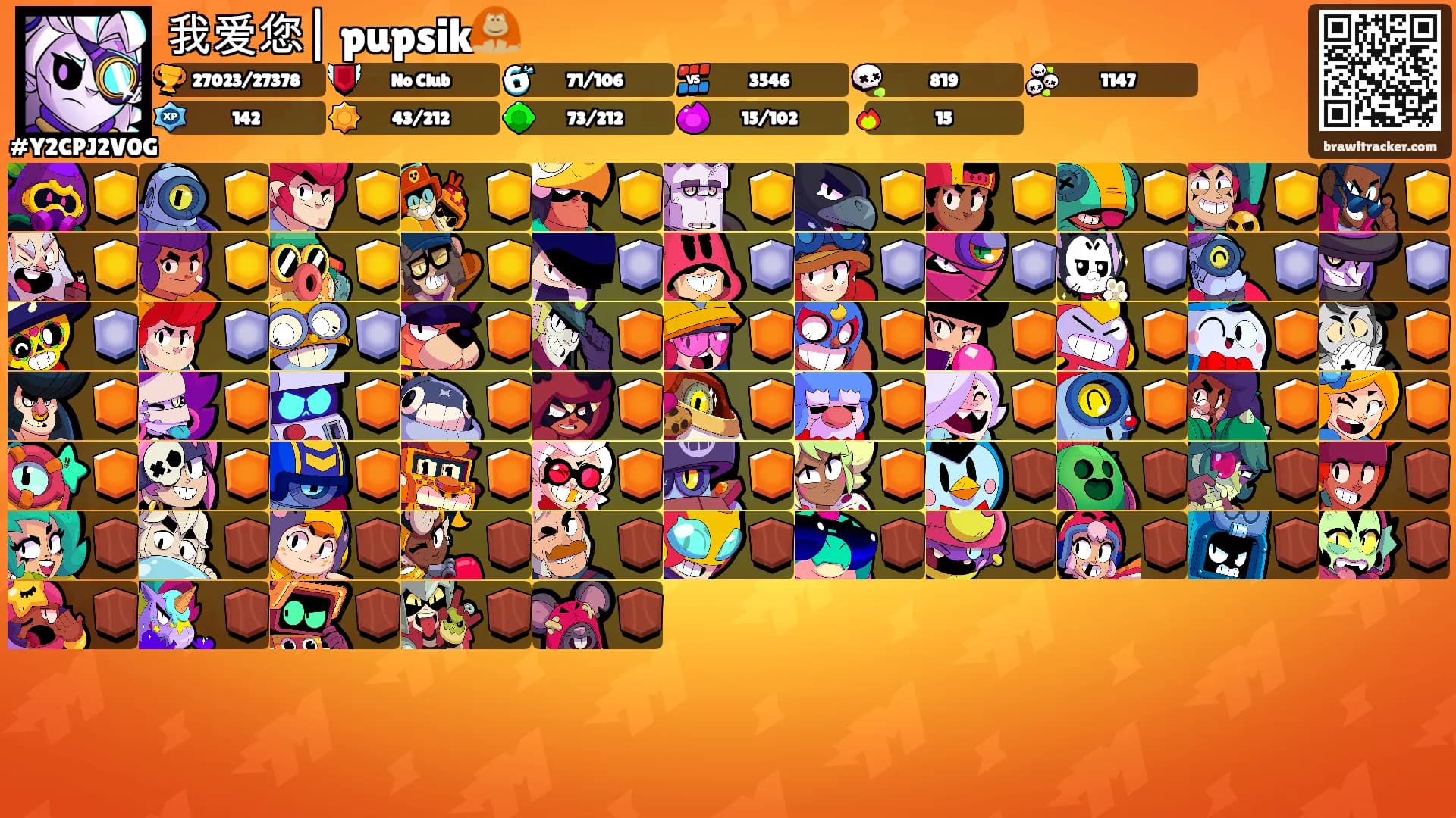我爱您| pupsik🦧's Ranks