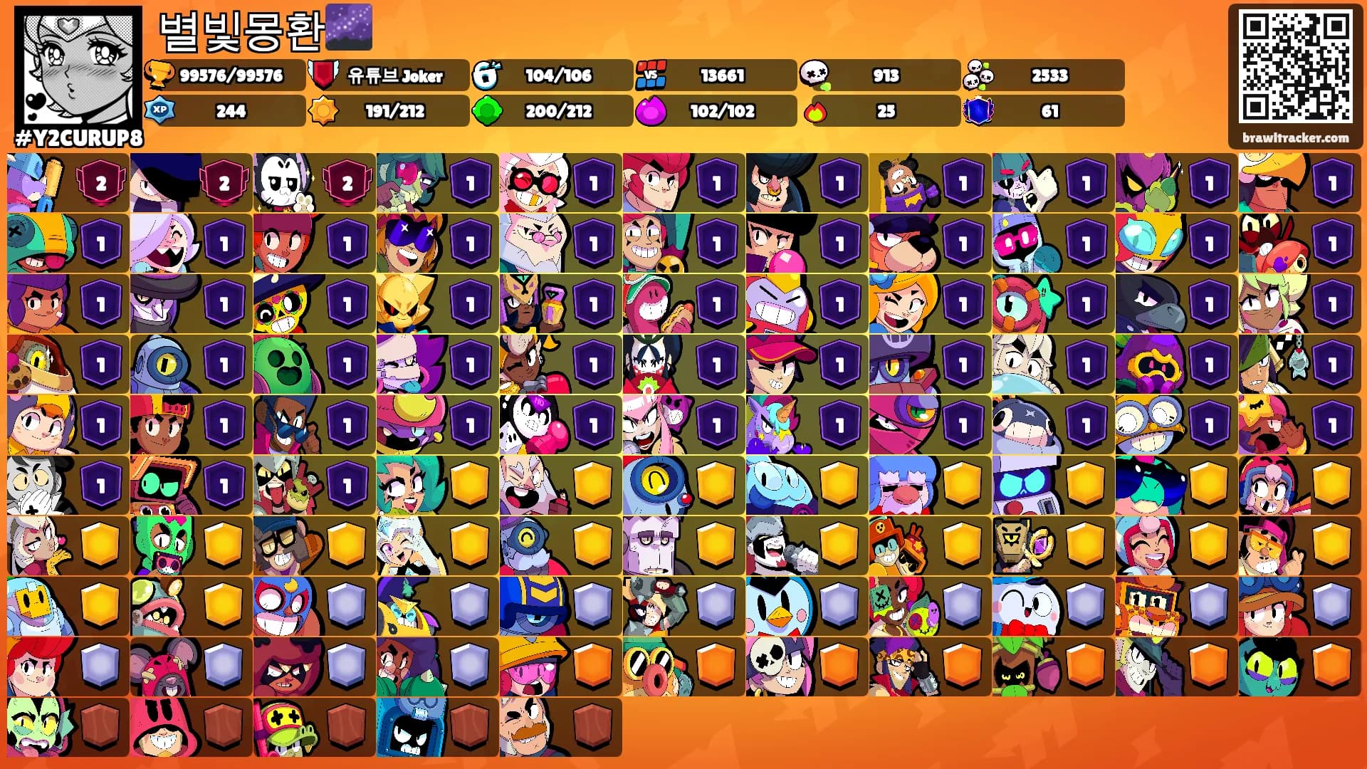별빛몽환🌌's Ranks