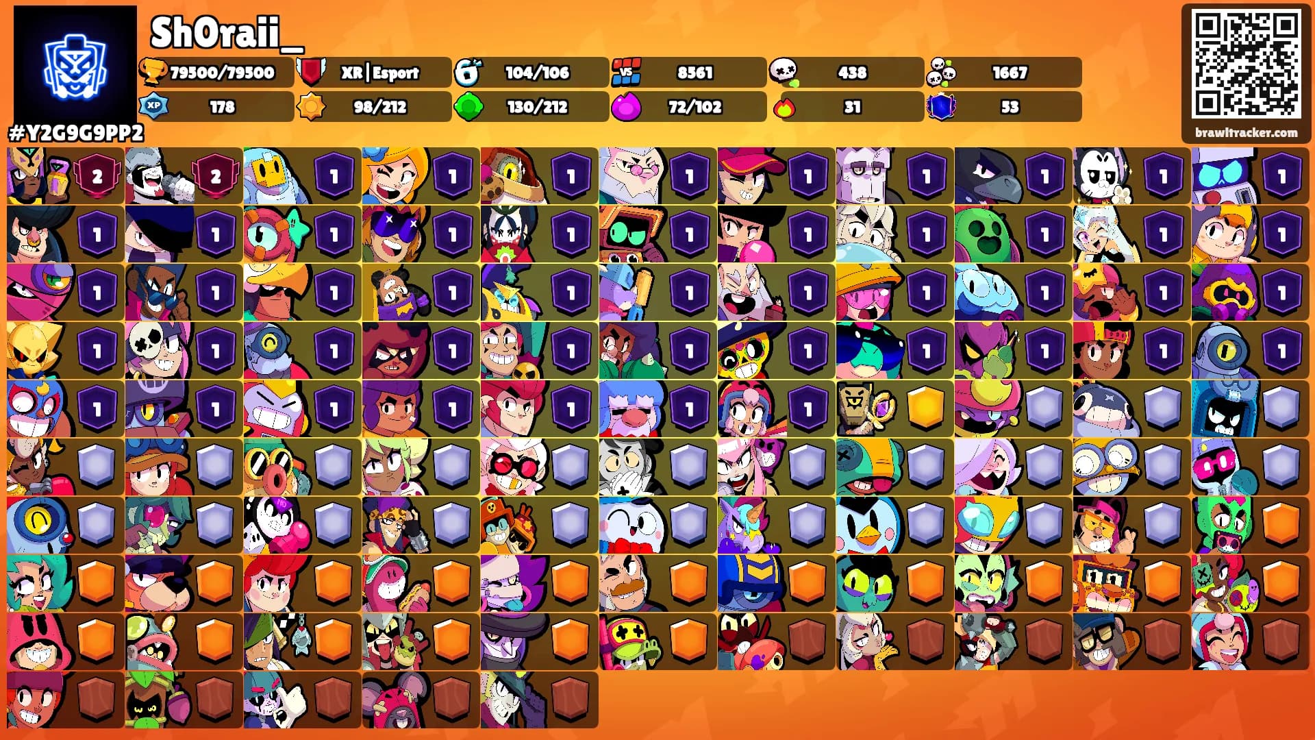 Sh0raii_'s Ranks
