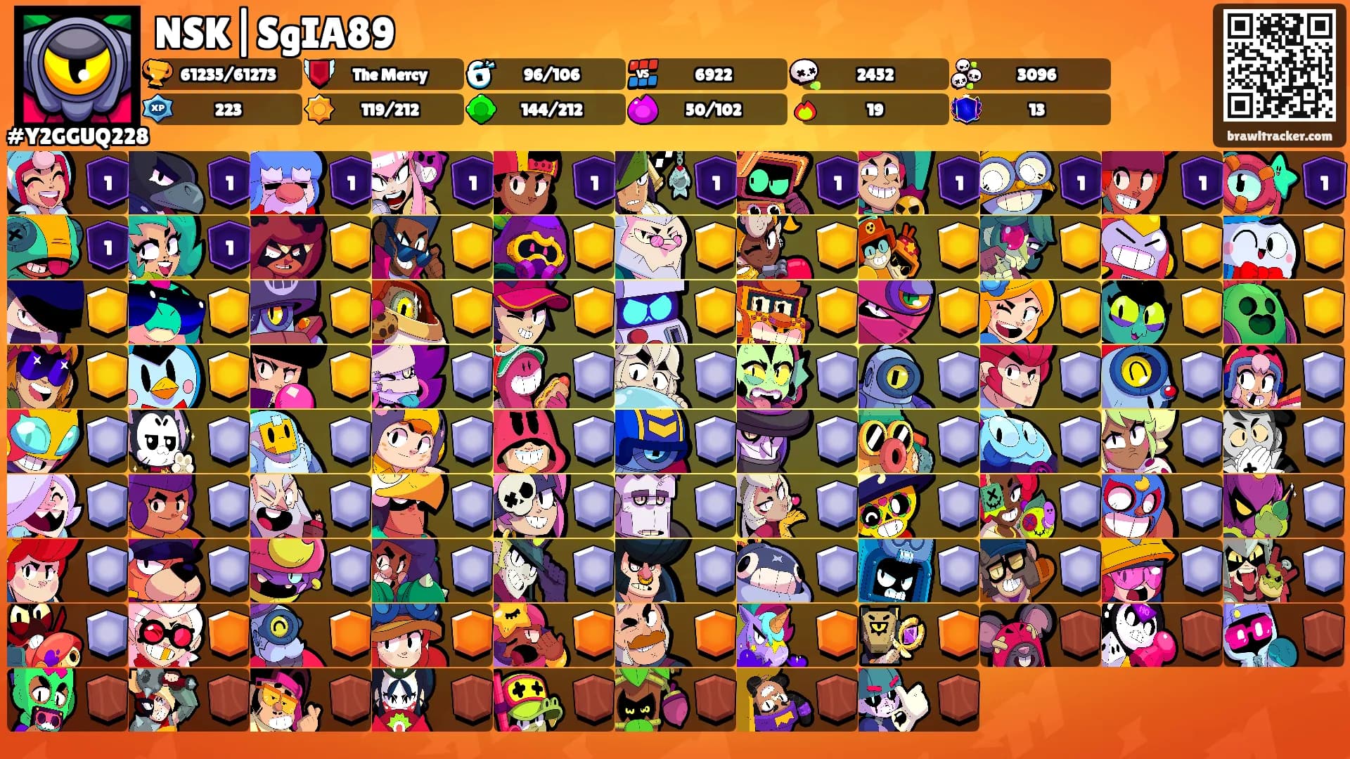 NSK|SgIA89's Ranks