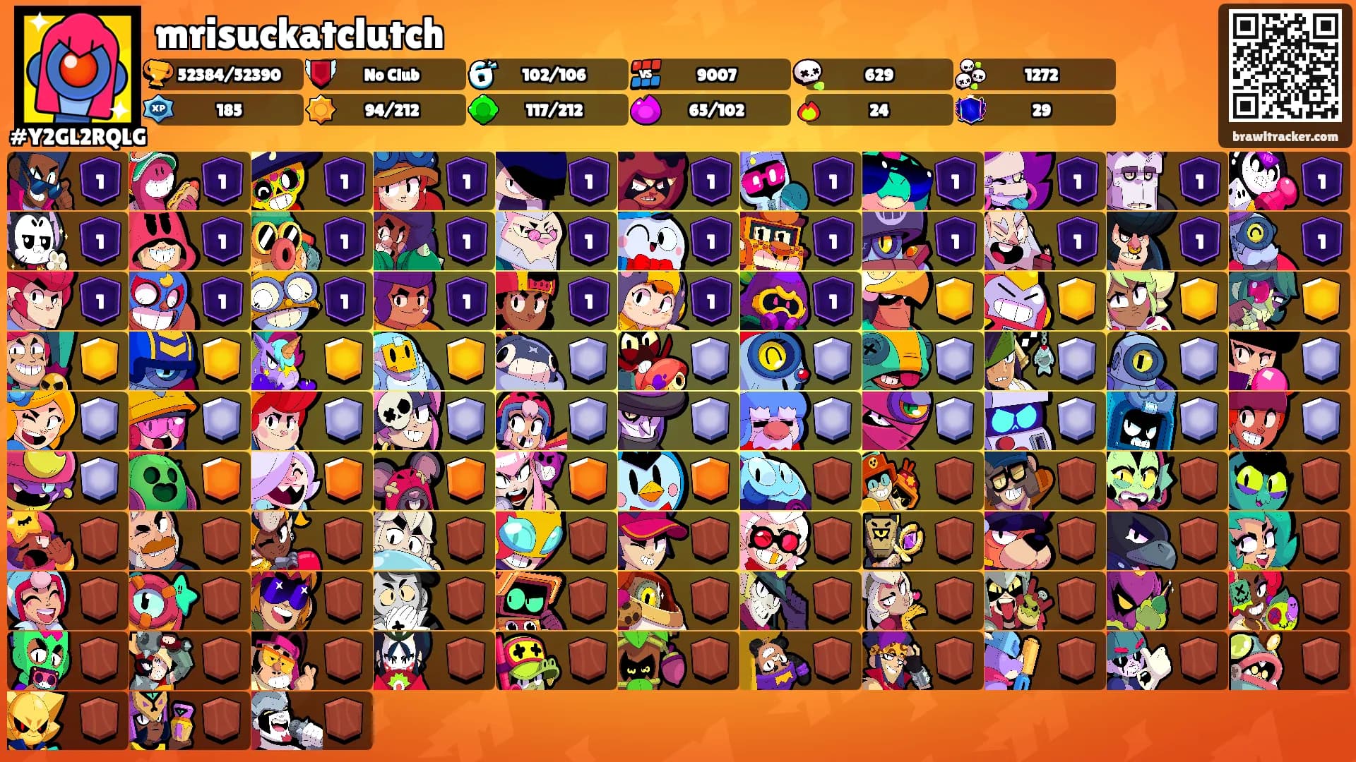 mrisuckatclutch's Ranks