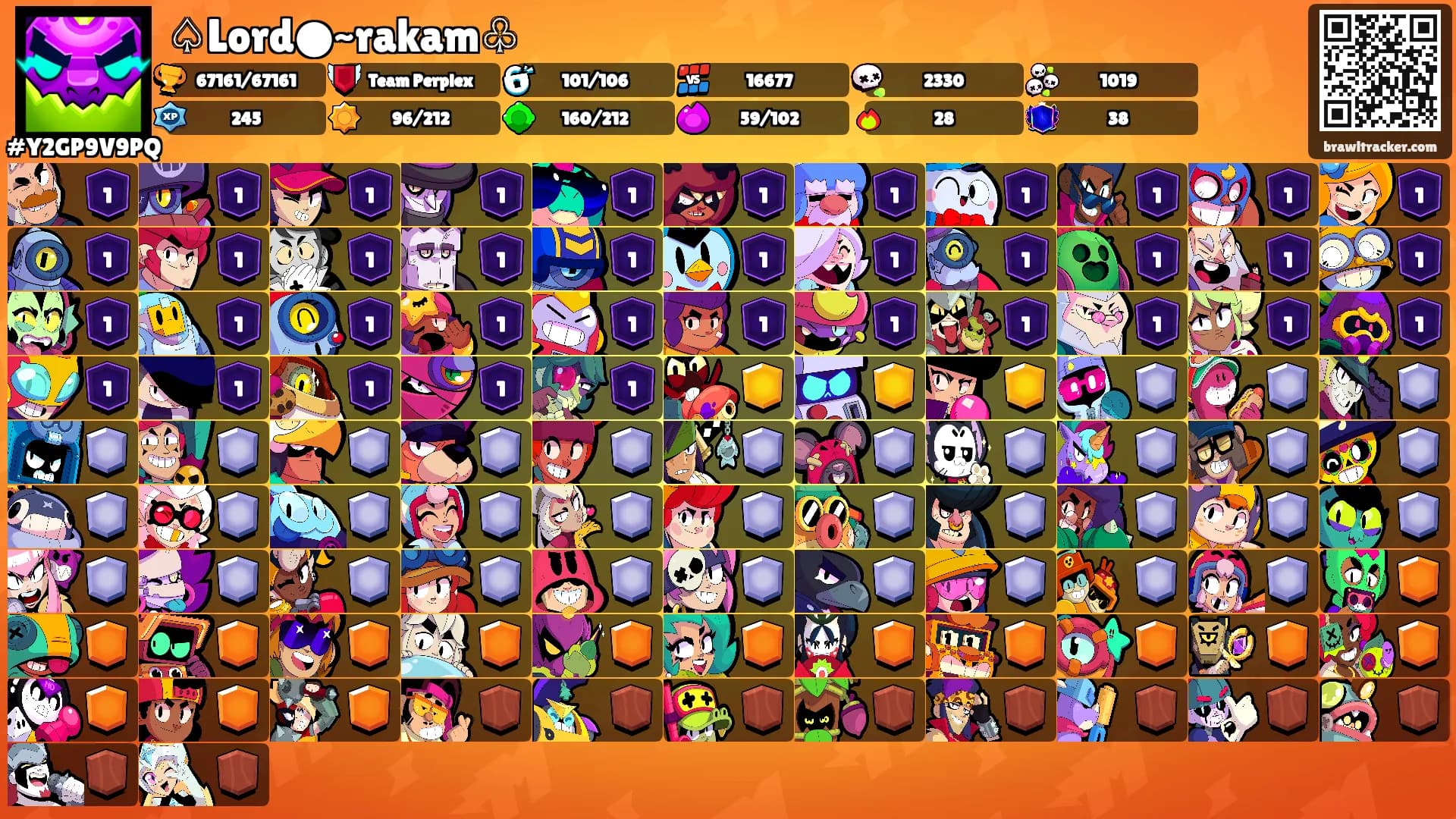 ♤Lord●~rakam♧'s Ranks