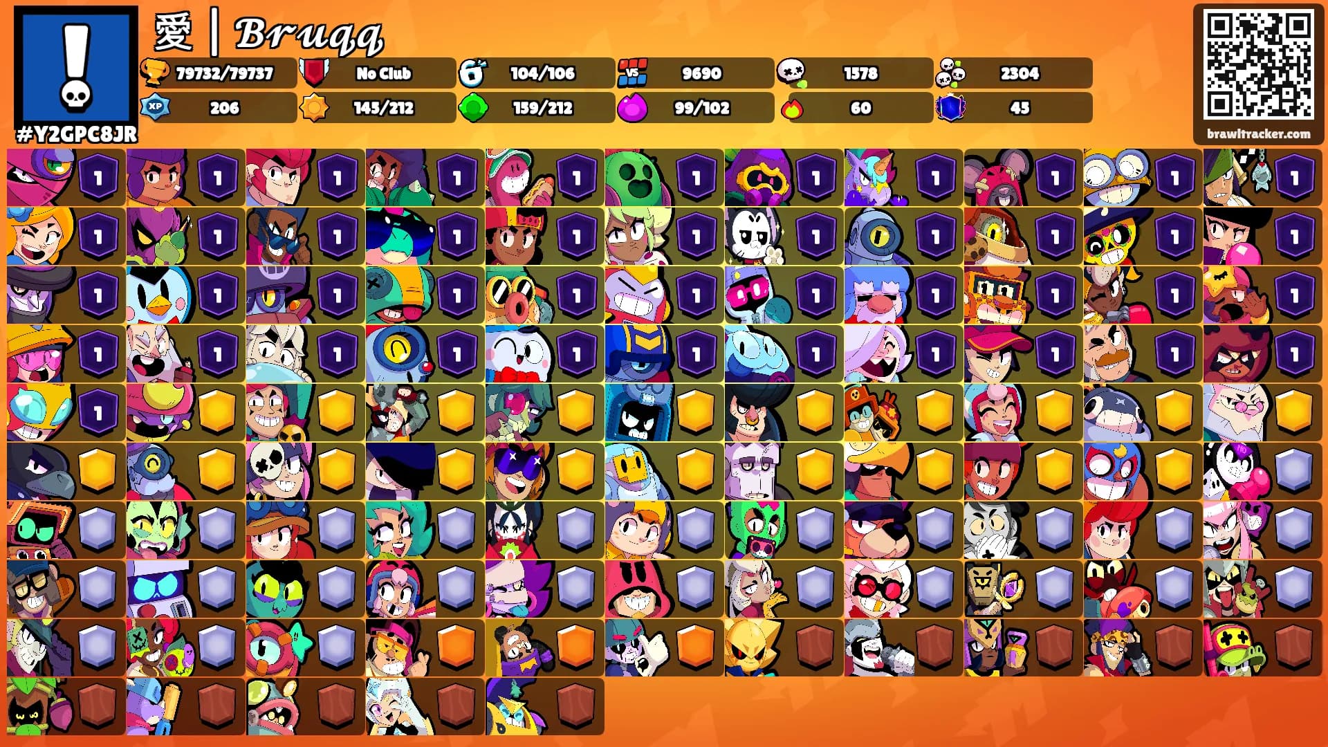 愛 | 𝓑𝓻𝓾𝓺𝓺's Ranks