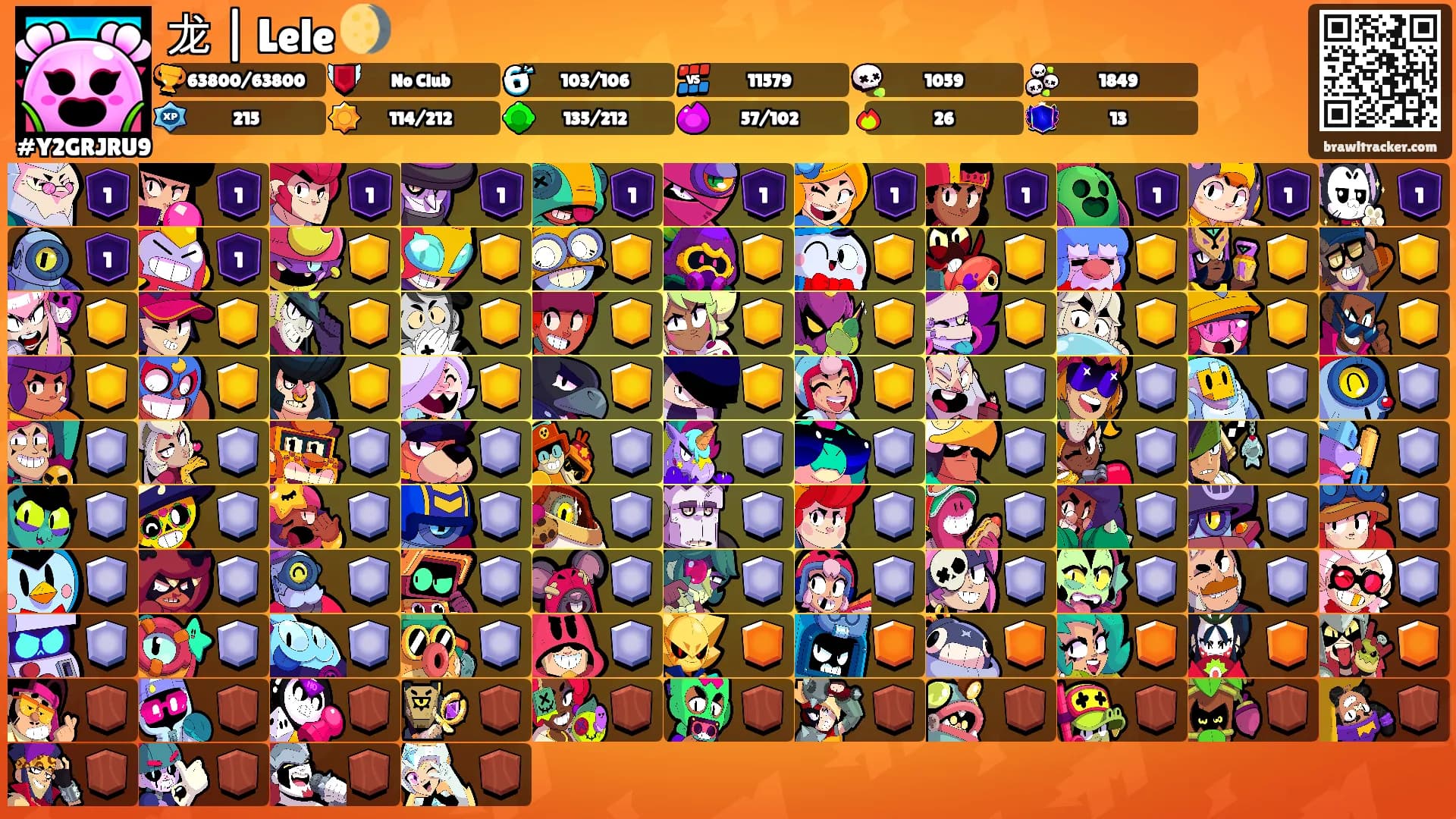 龙 | Lele 🌖's Ranks