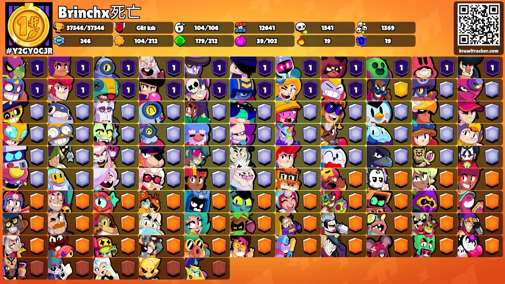 Brinchx死亡's Ranks