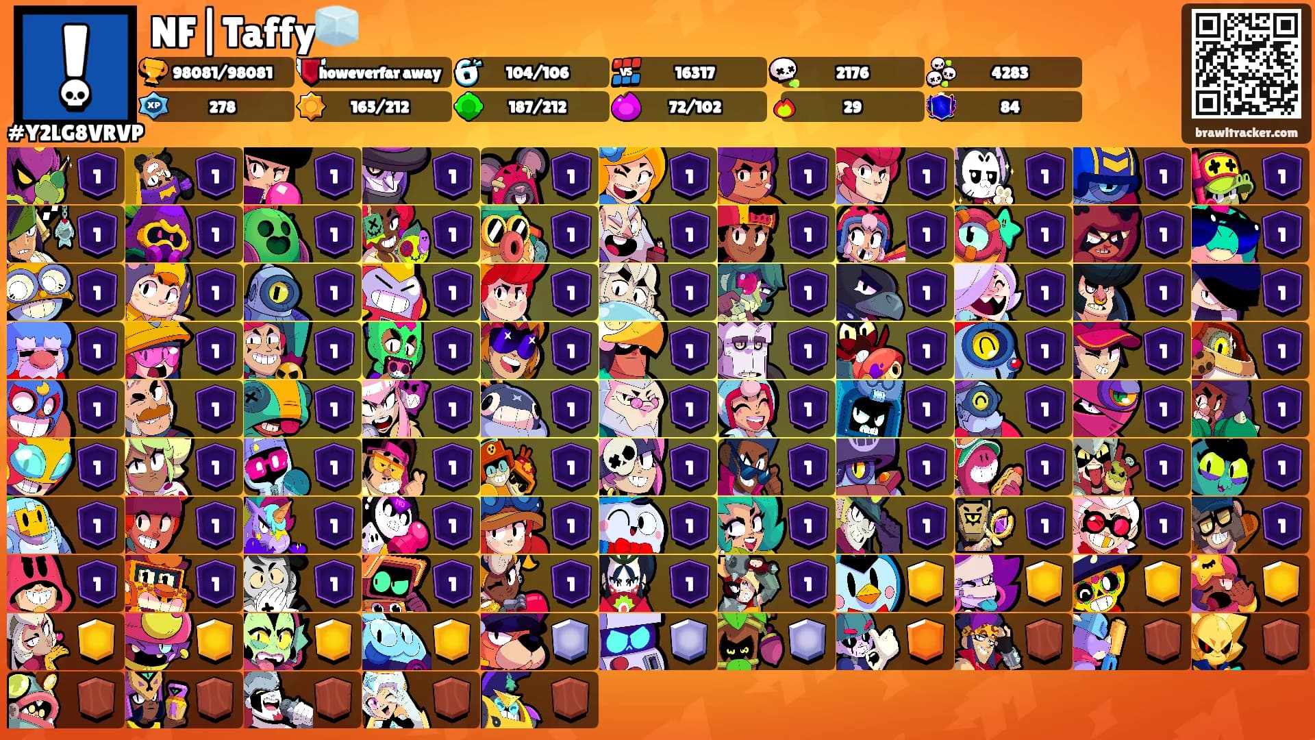 NF|Taffy🧊's Ranks