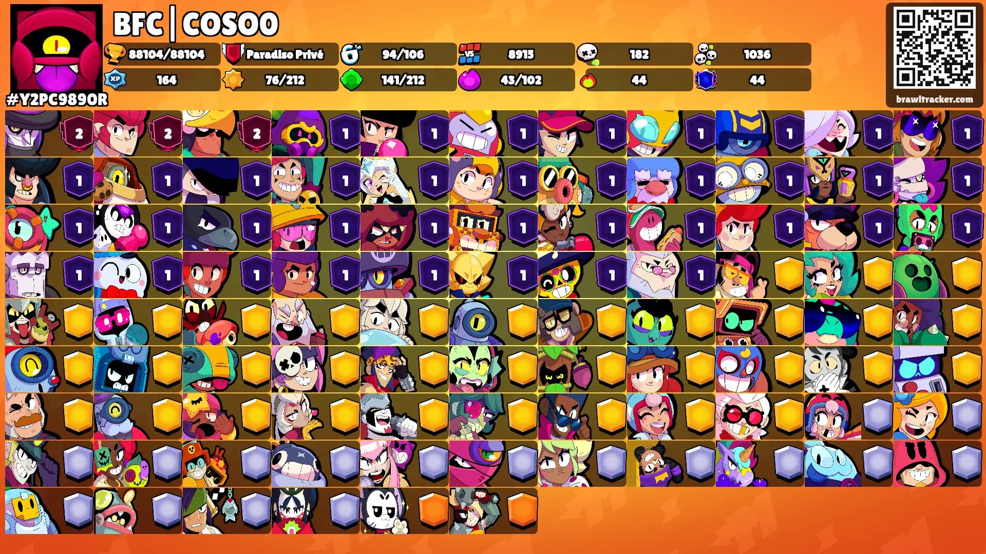 BFC|COSO0's Ranks