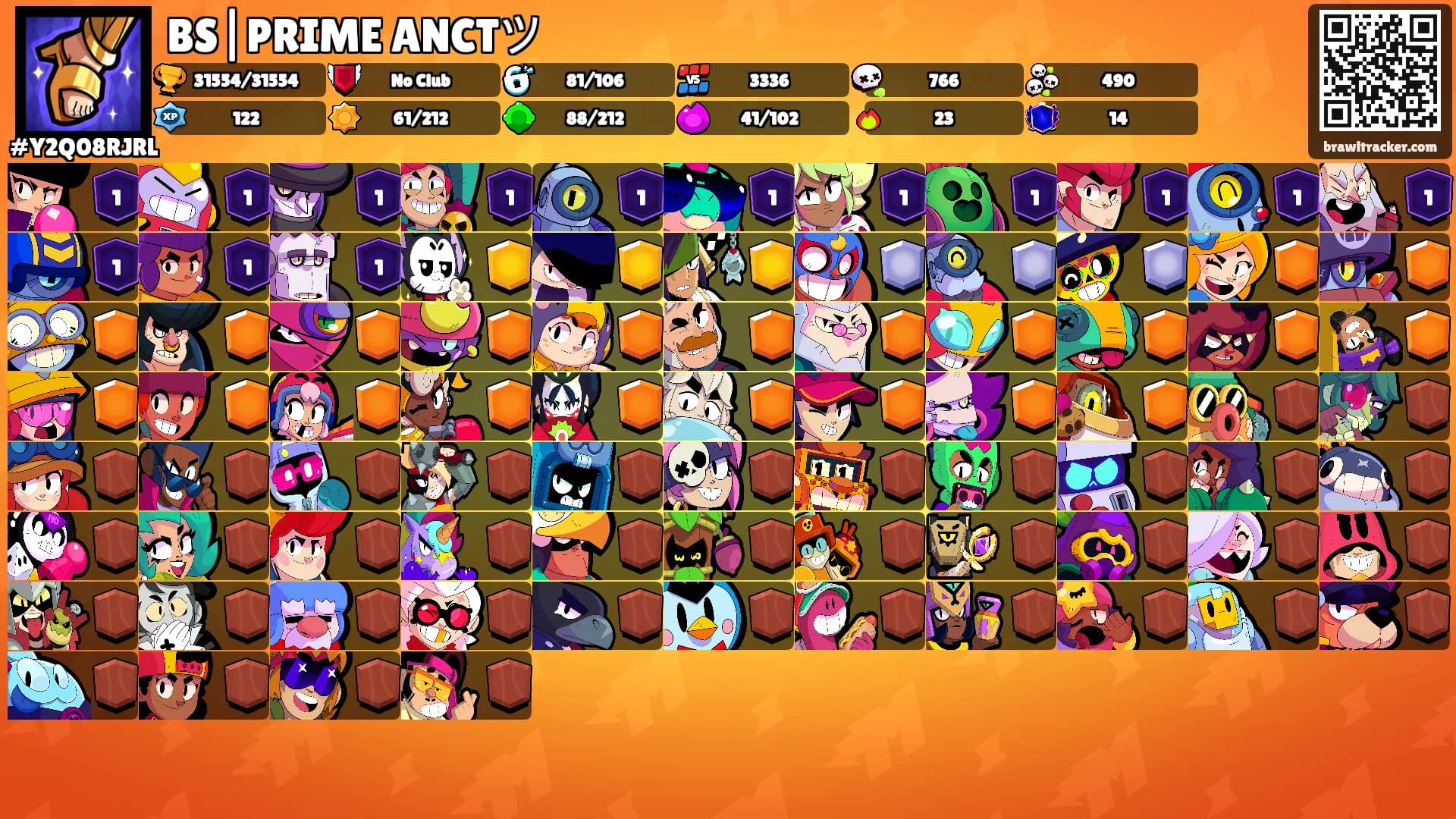BS|PRIME ANCTツ's Ranks