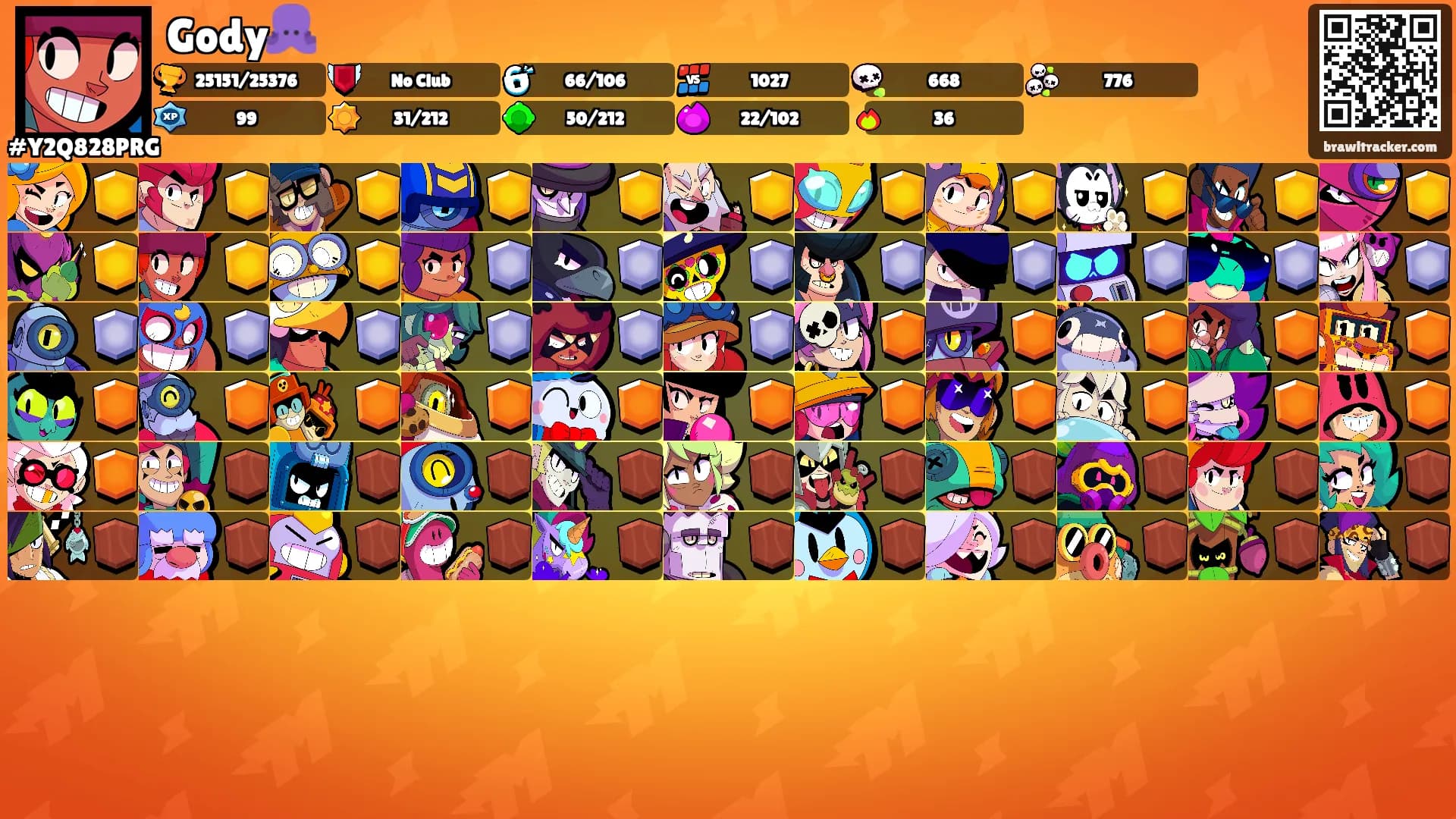 Gody🐙's Ranks