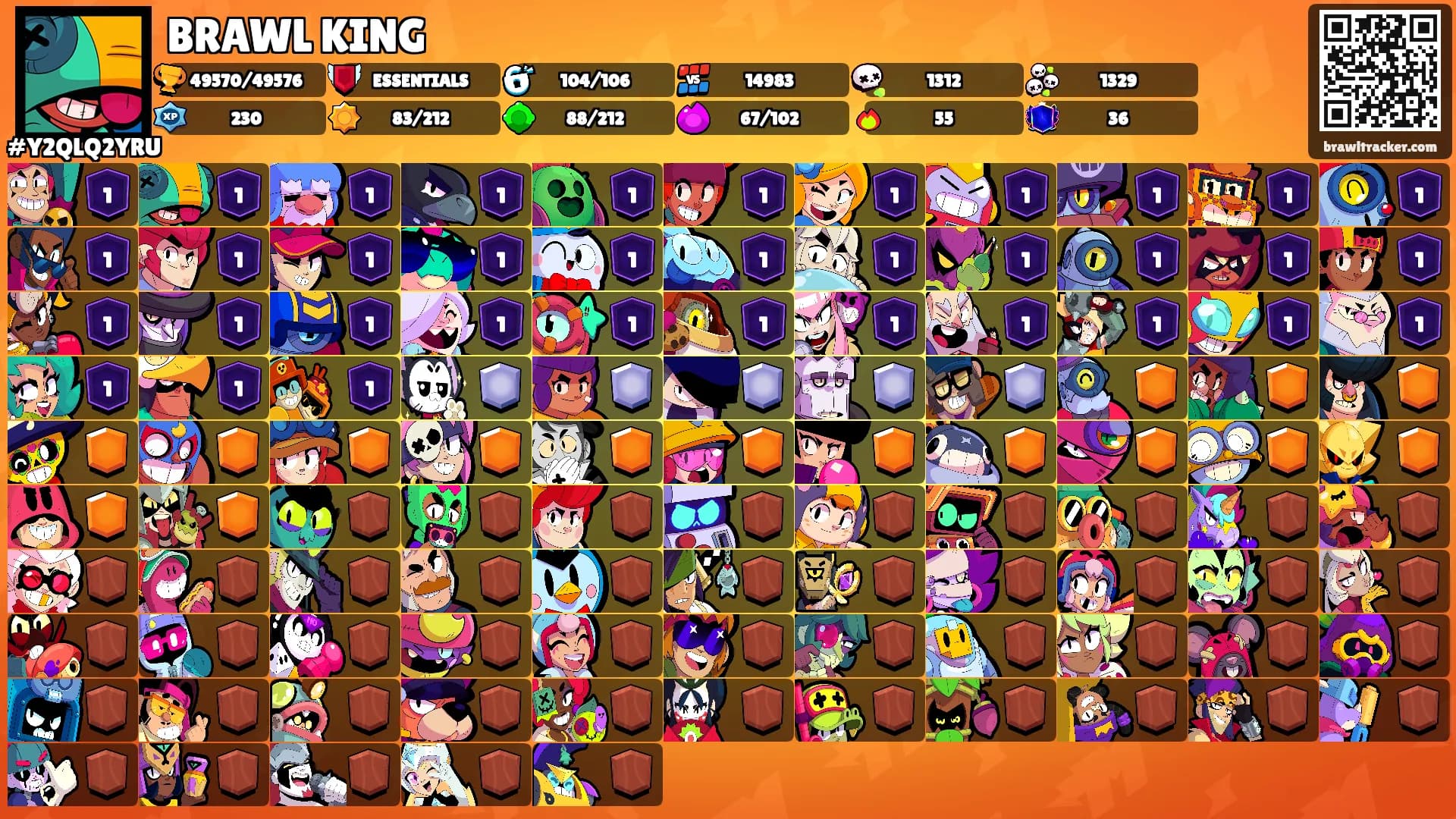 BRAWL KING's Ranks