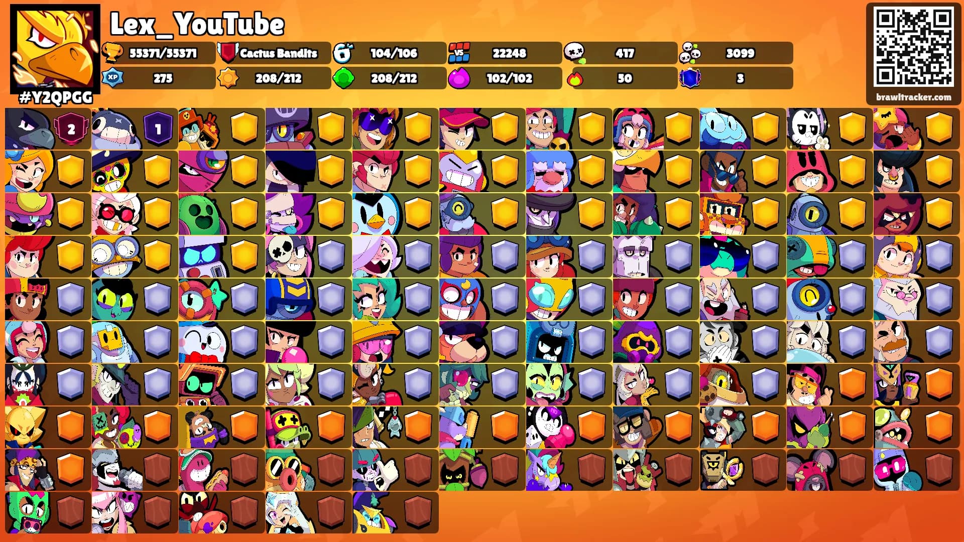 Lex_YouTube's Ranks