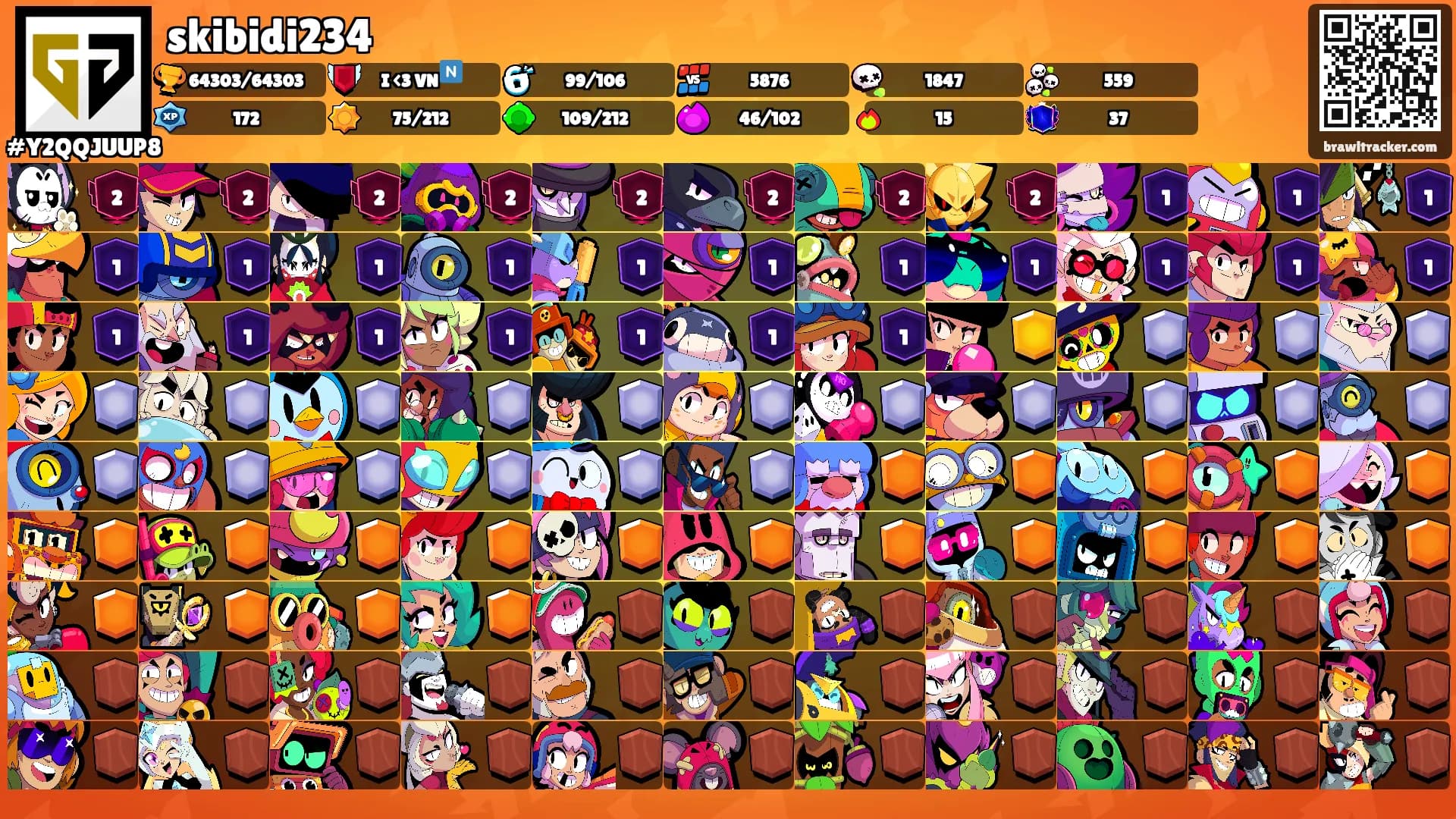 skibidi234's Ranks