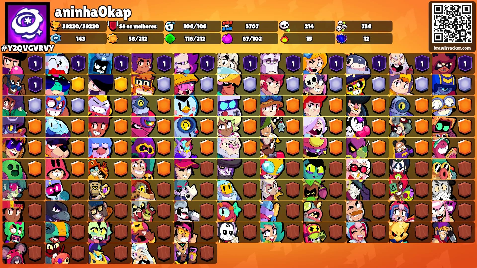 aninha0kap's Ranks