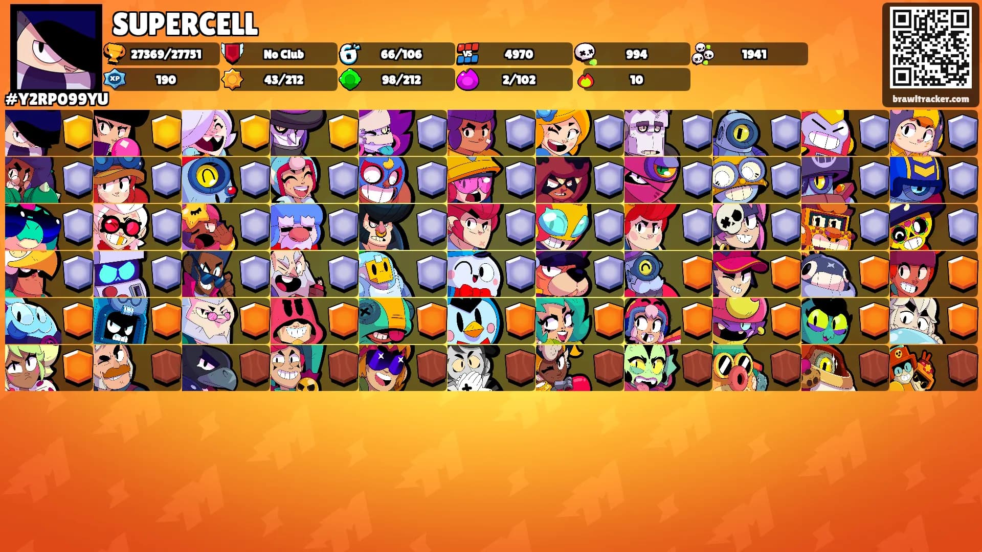 SUPERCELL's Ranks