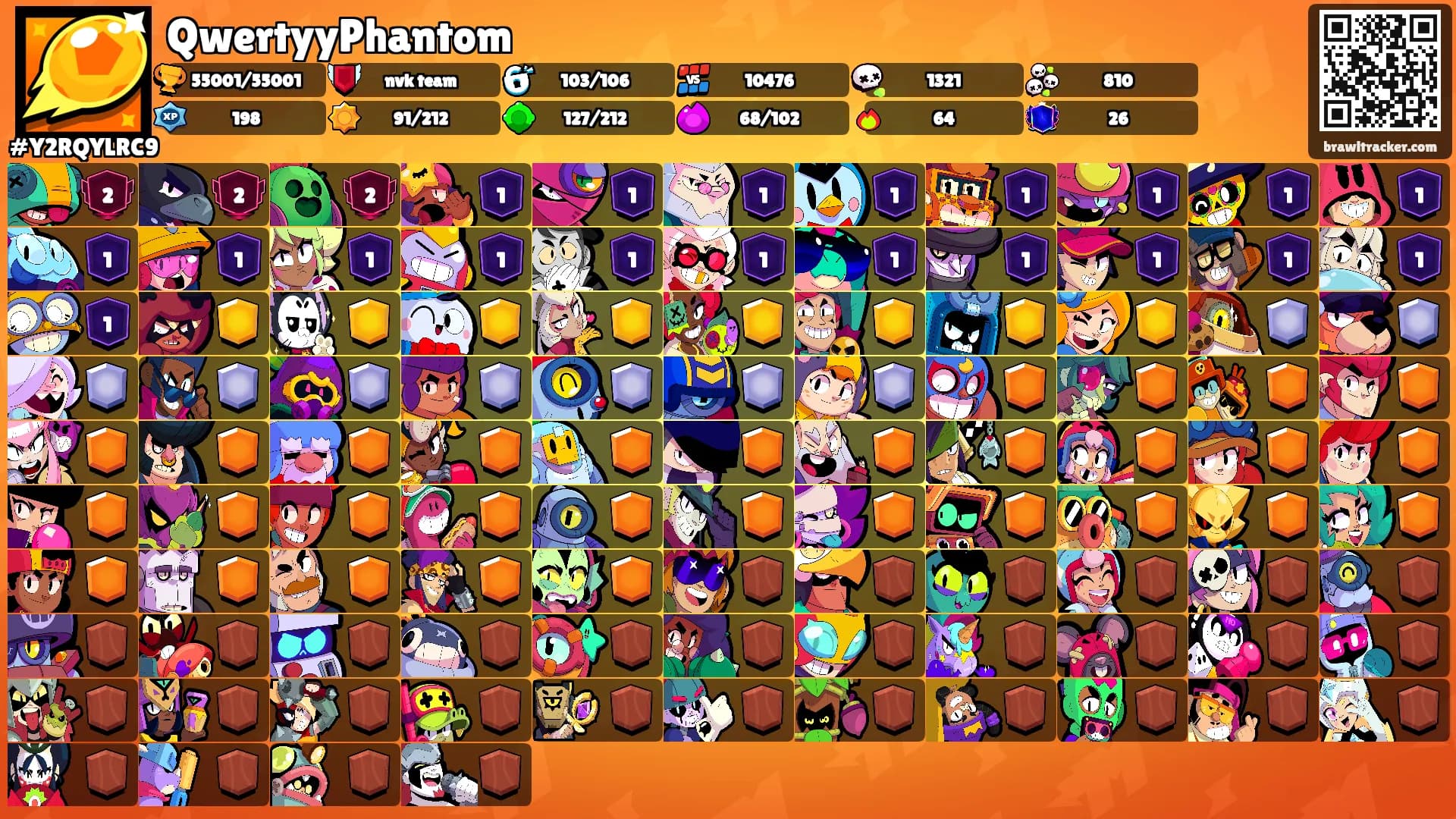 QwertyyPhantom's Ranks