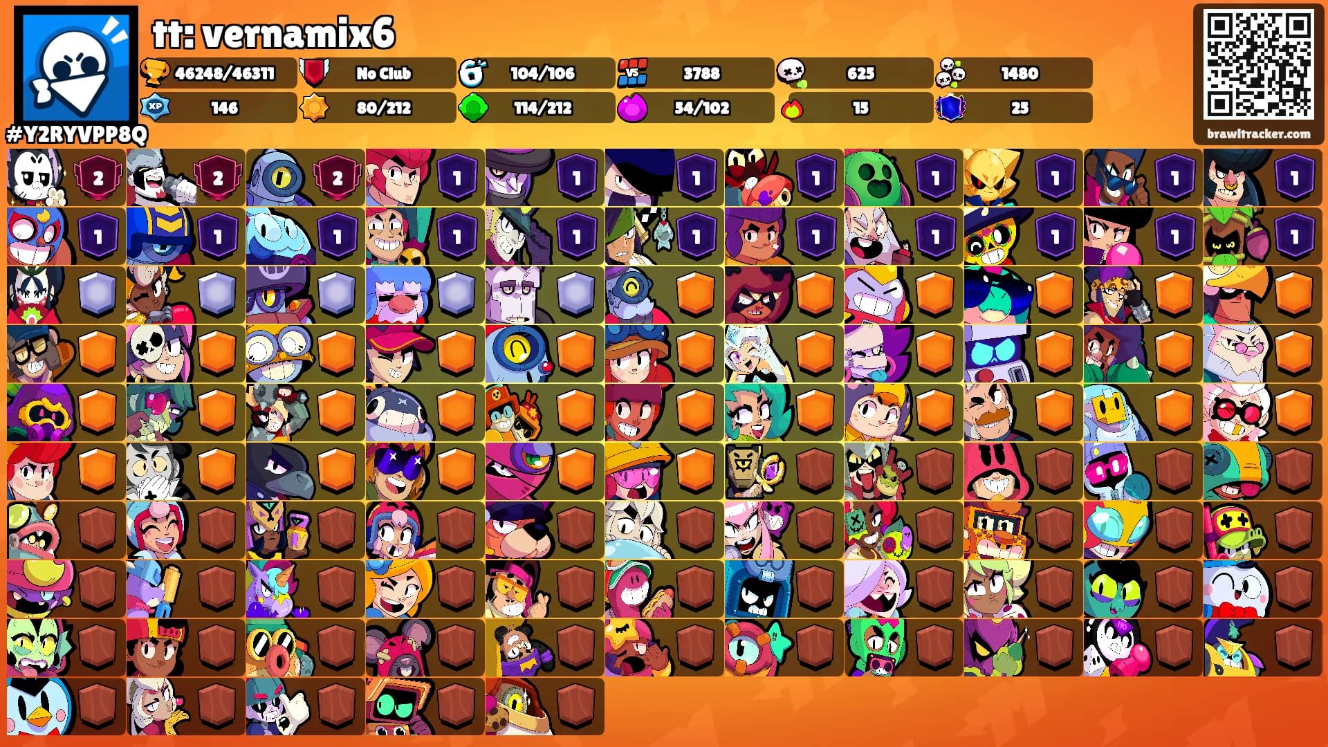 tt: vernamix6's Ranks