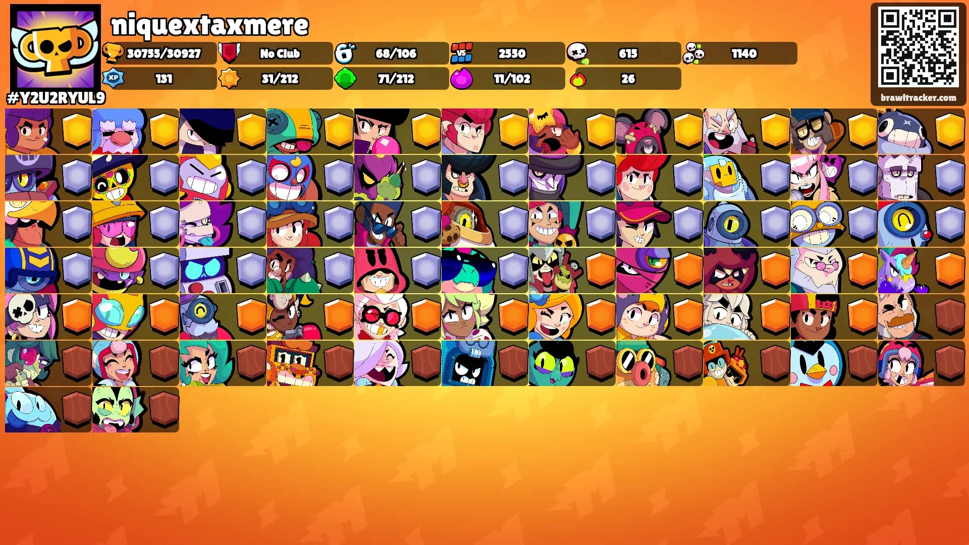 niquextaxmere's Ranks