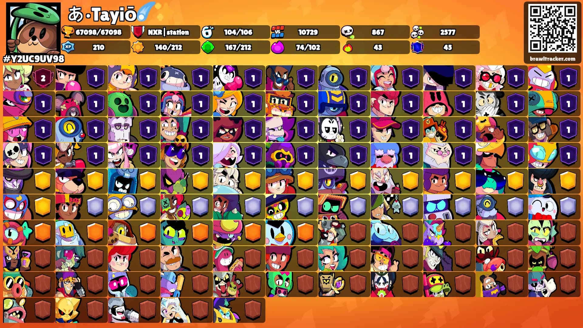 あ•Tayiō☄️✨️'s Ranks
