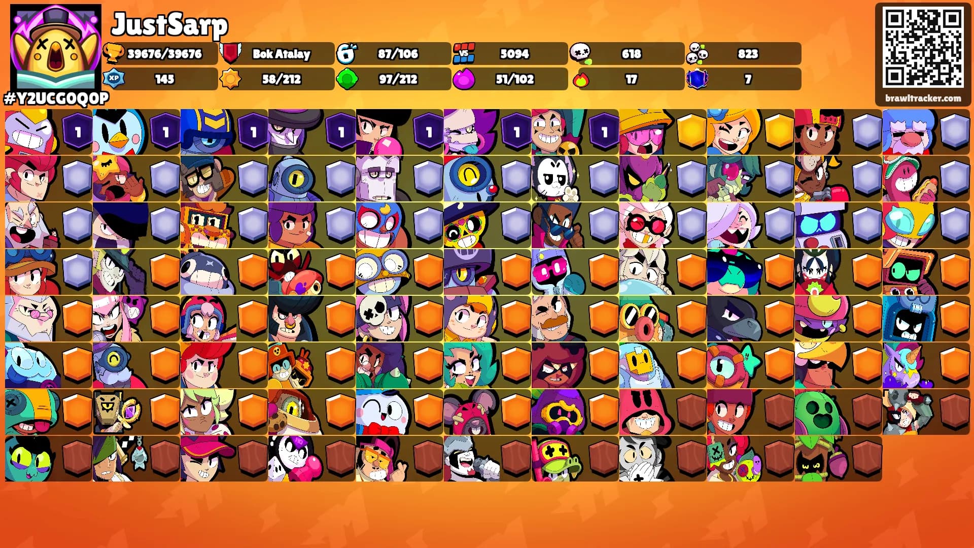 JustSarp's Ranks