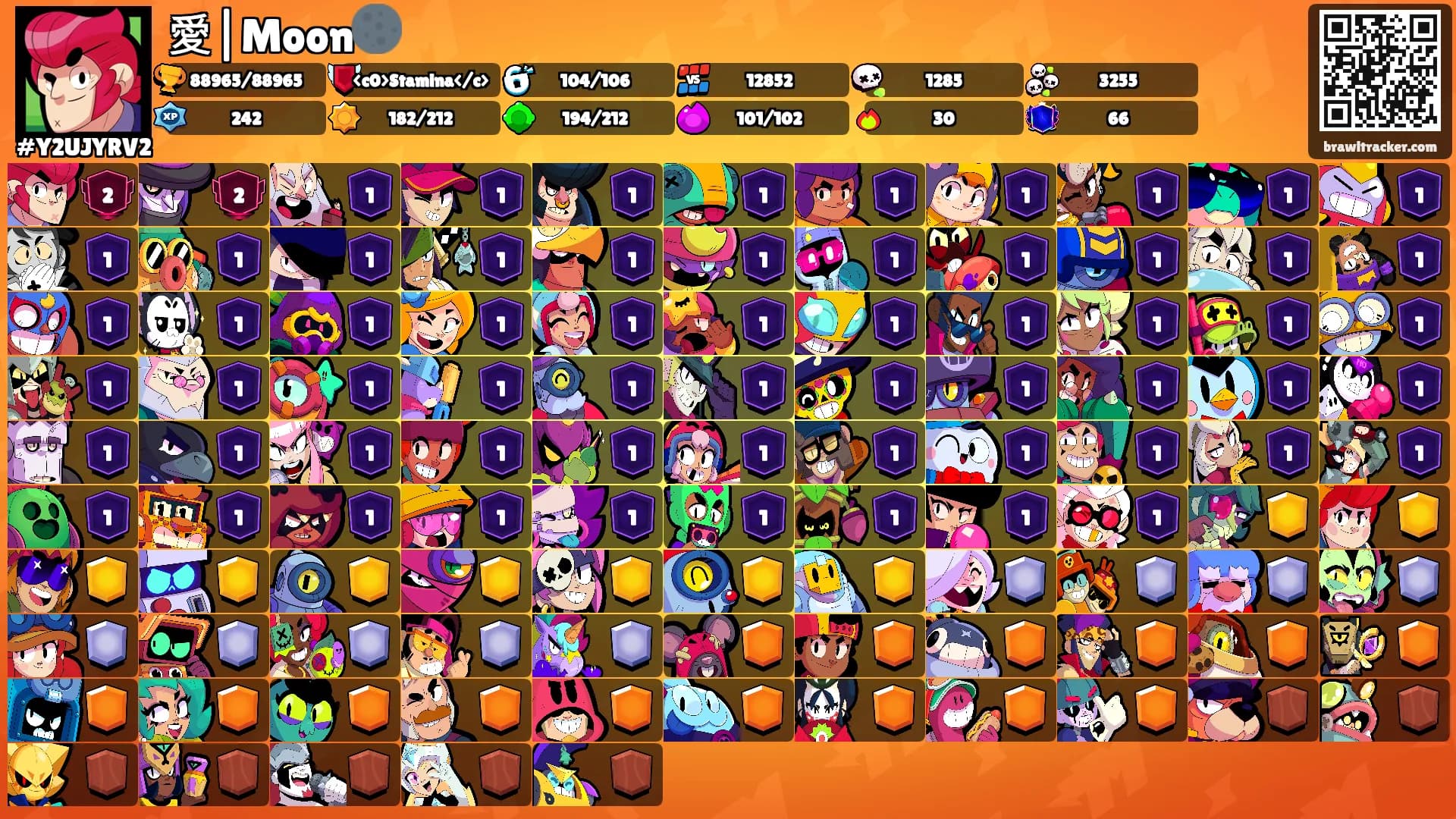 愛|Moon🌑's Ranks